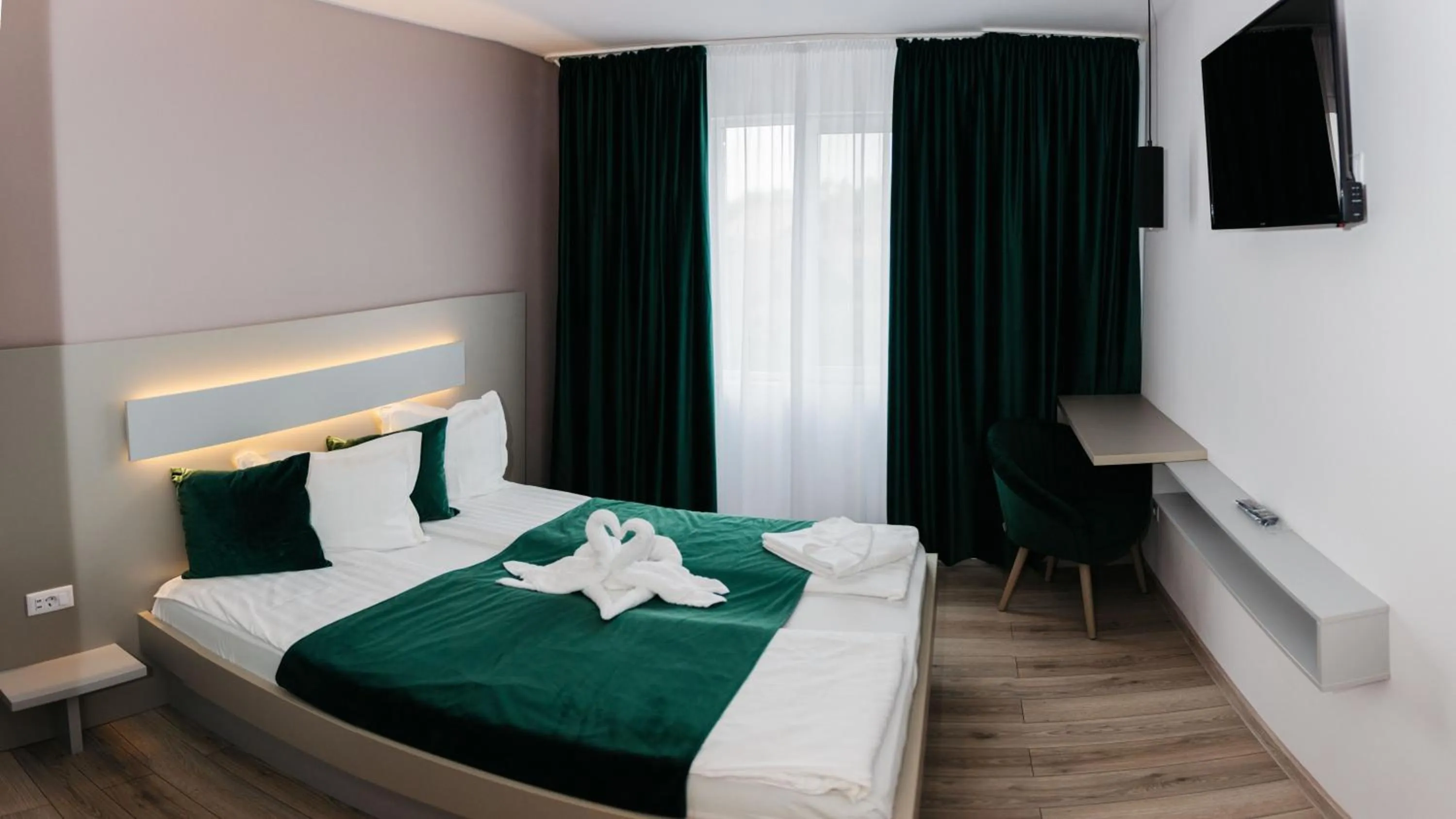 Bed in Vila Ursul Negru