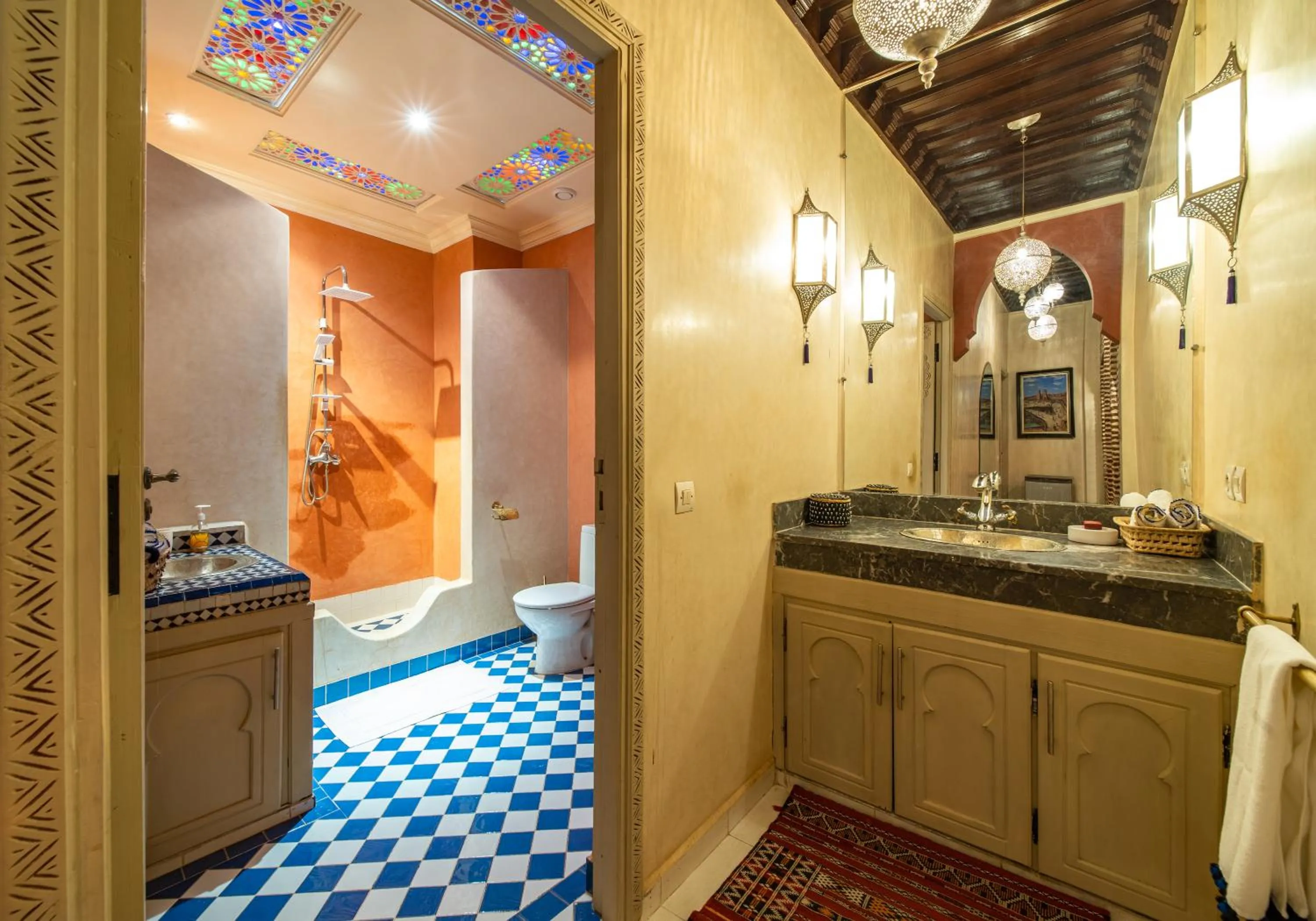 Bathroom in Riad Appart Arwa
