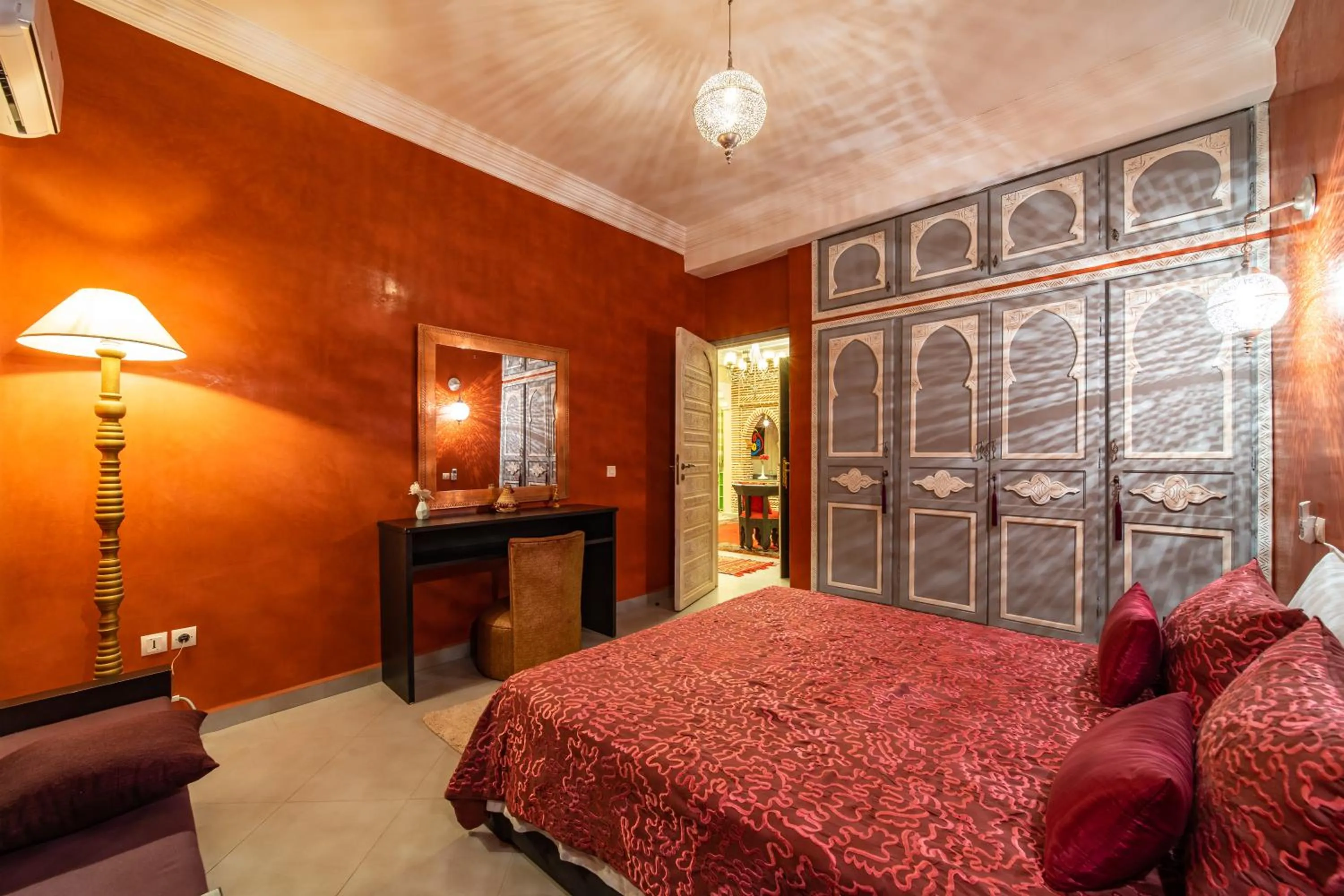 Bed in Riad Appart Arwa
