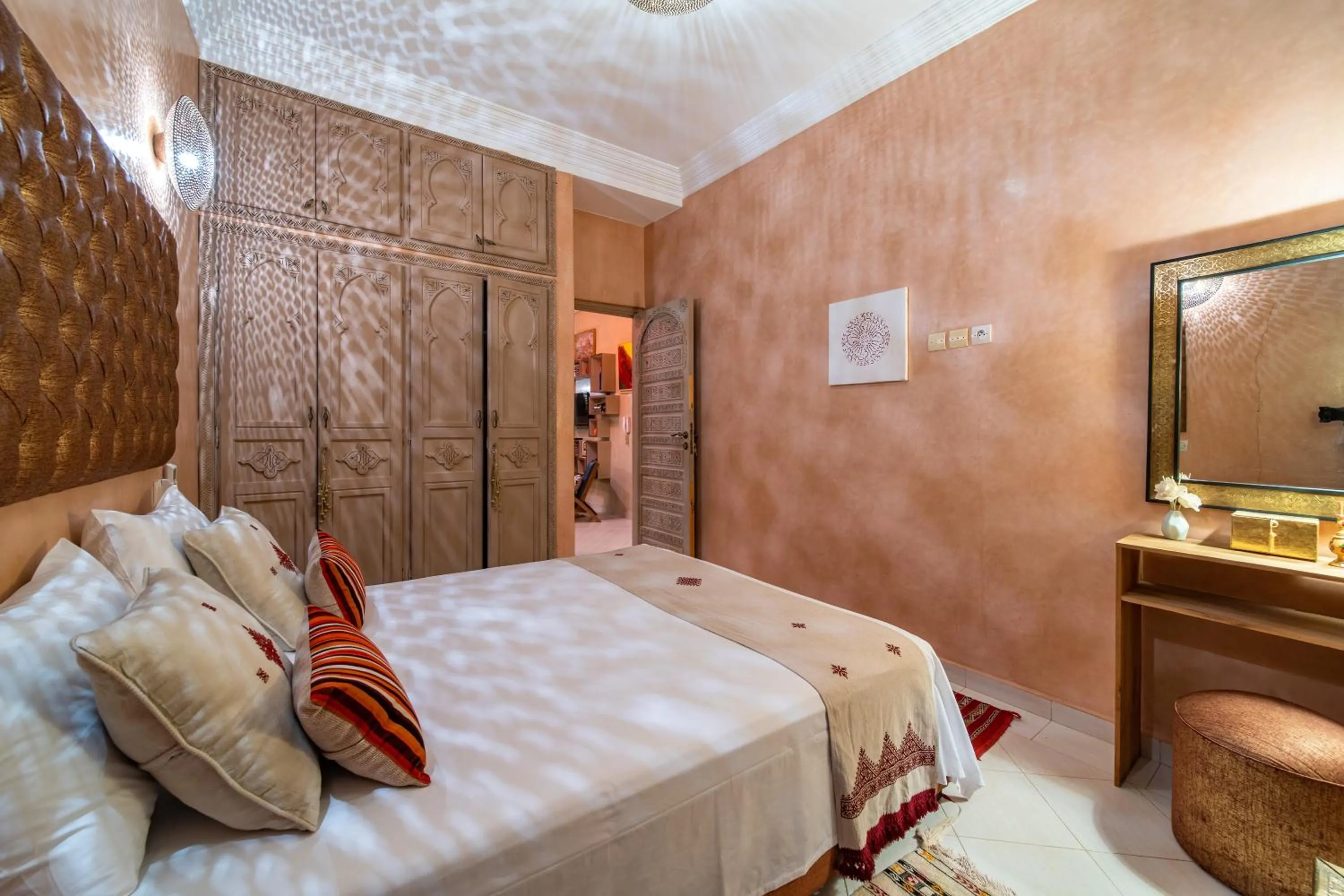 Bed in Riad Appart Arwa