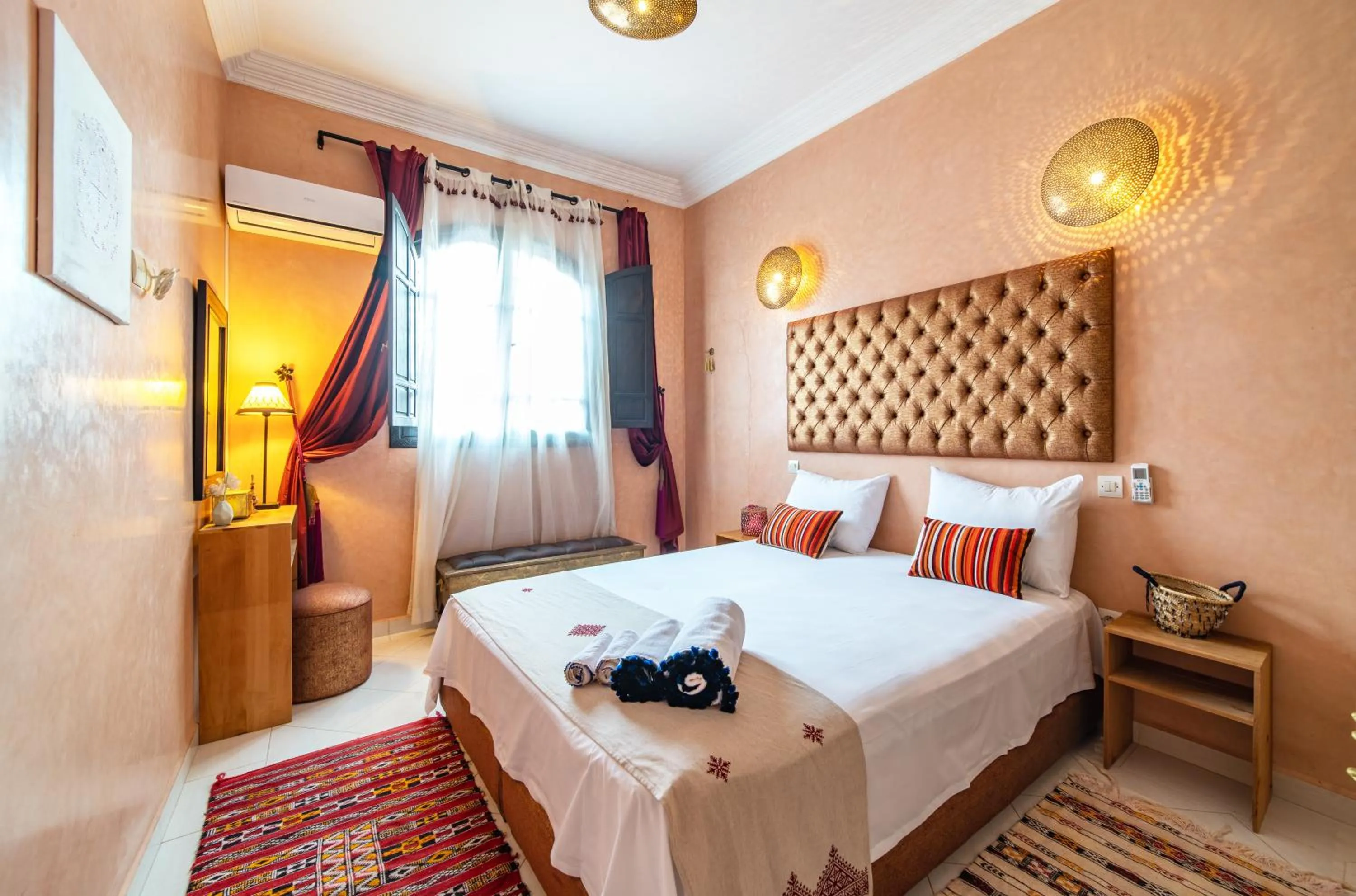 Bed in Riad Appart Arwa