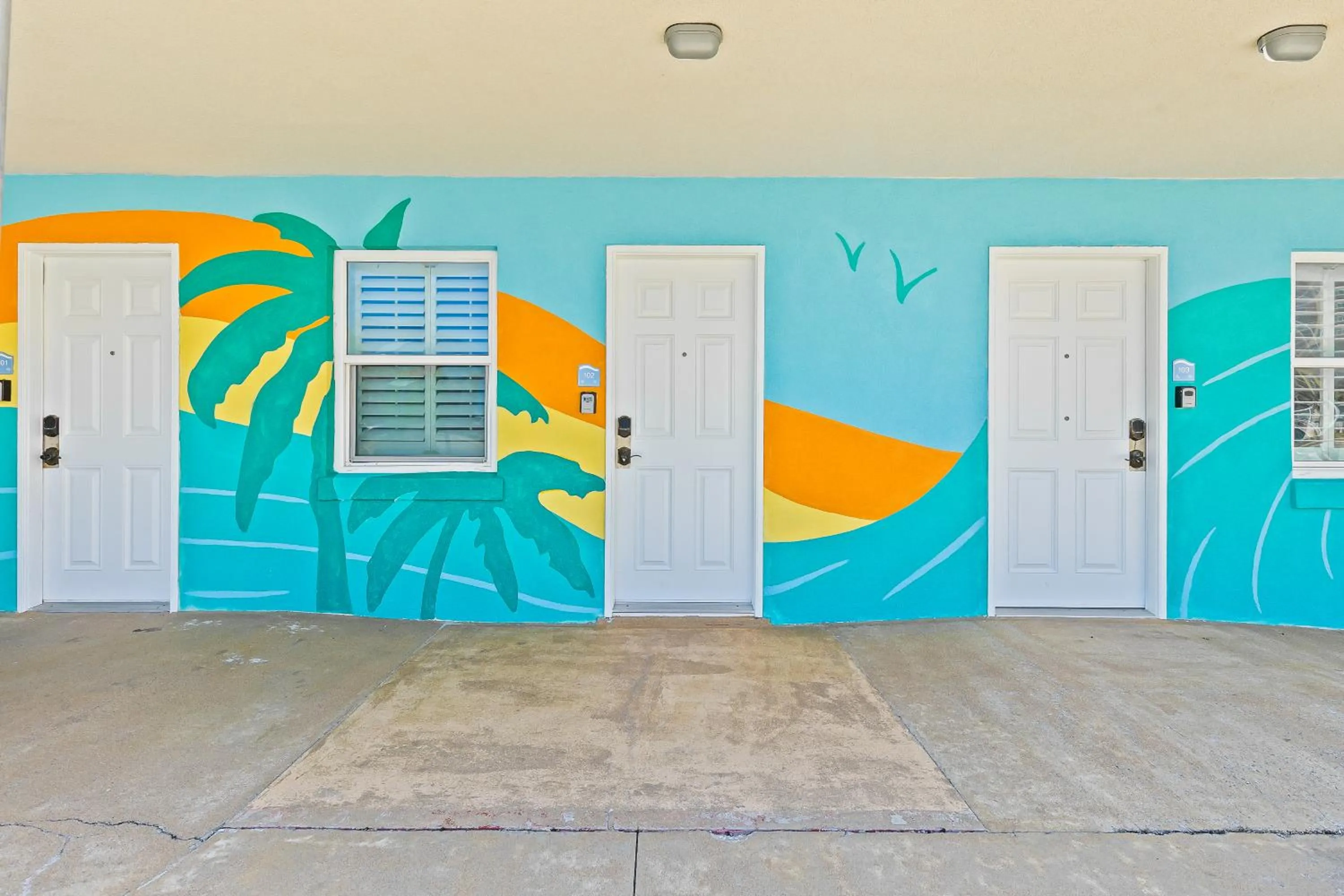 Property building in Atlantic Shores Motel