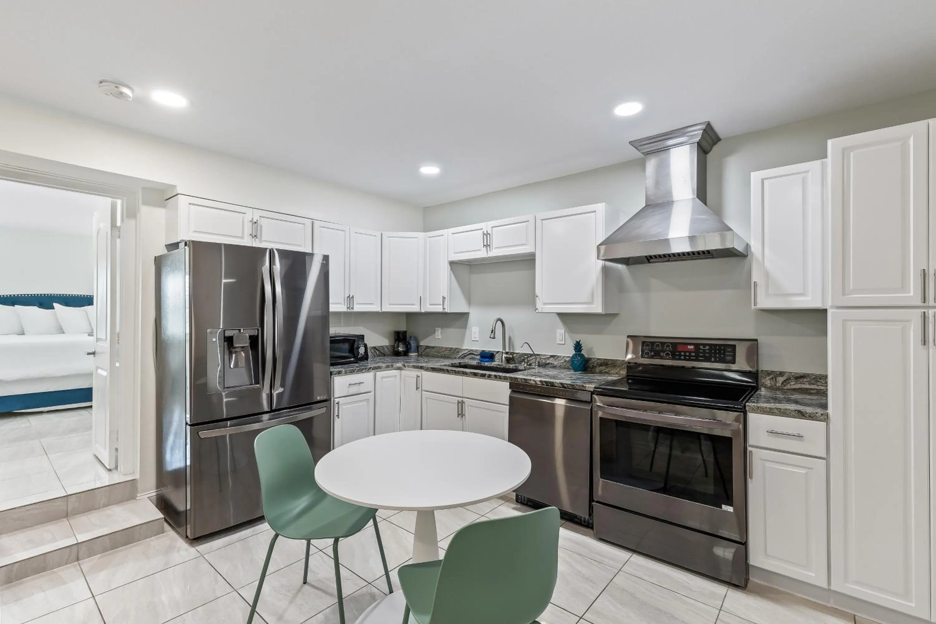 Living room in Atlantic Shores Motel