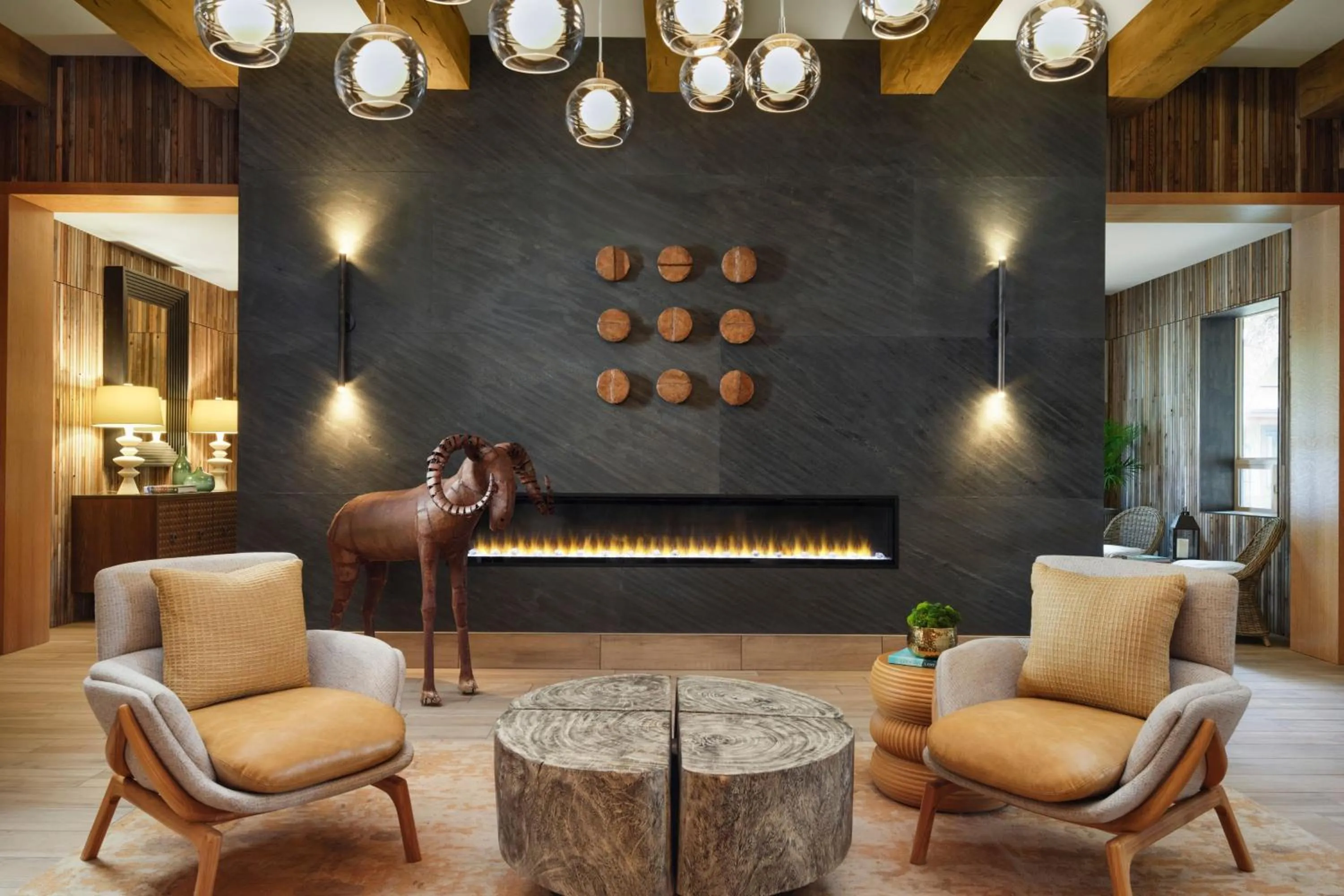 Lobby or reception in The Red Cliffs Lodge Zion, a Tribute Portfolio Hotel