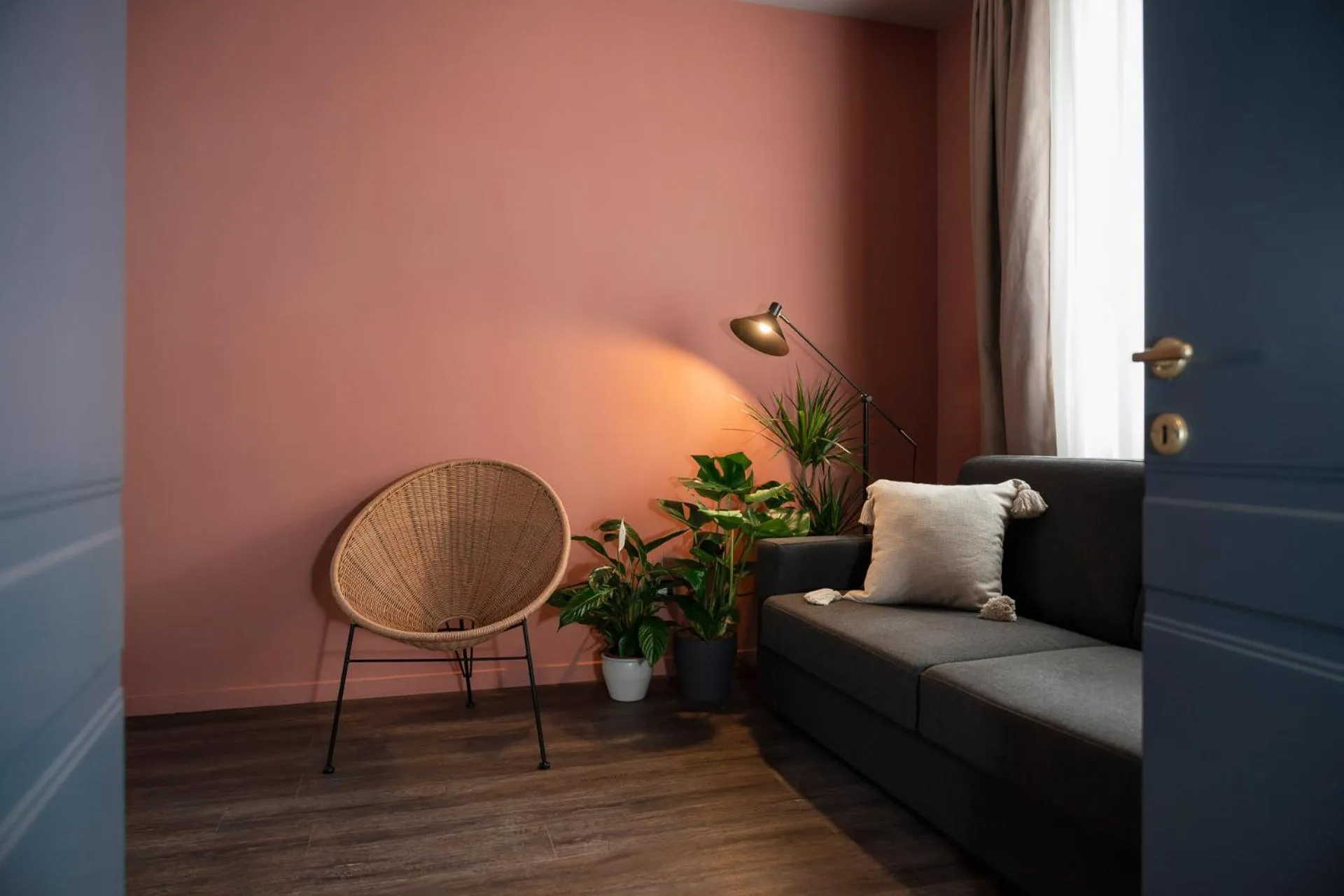 Living room in Hotel Villa Eur