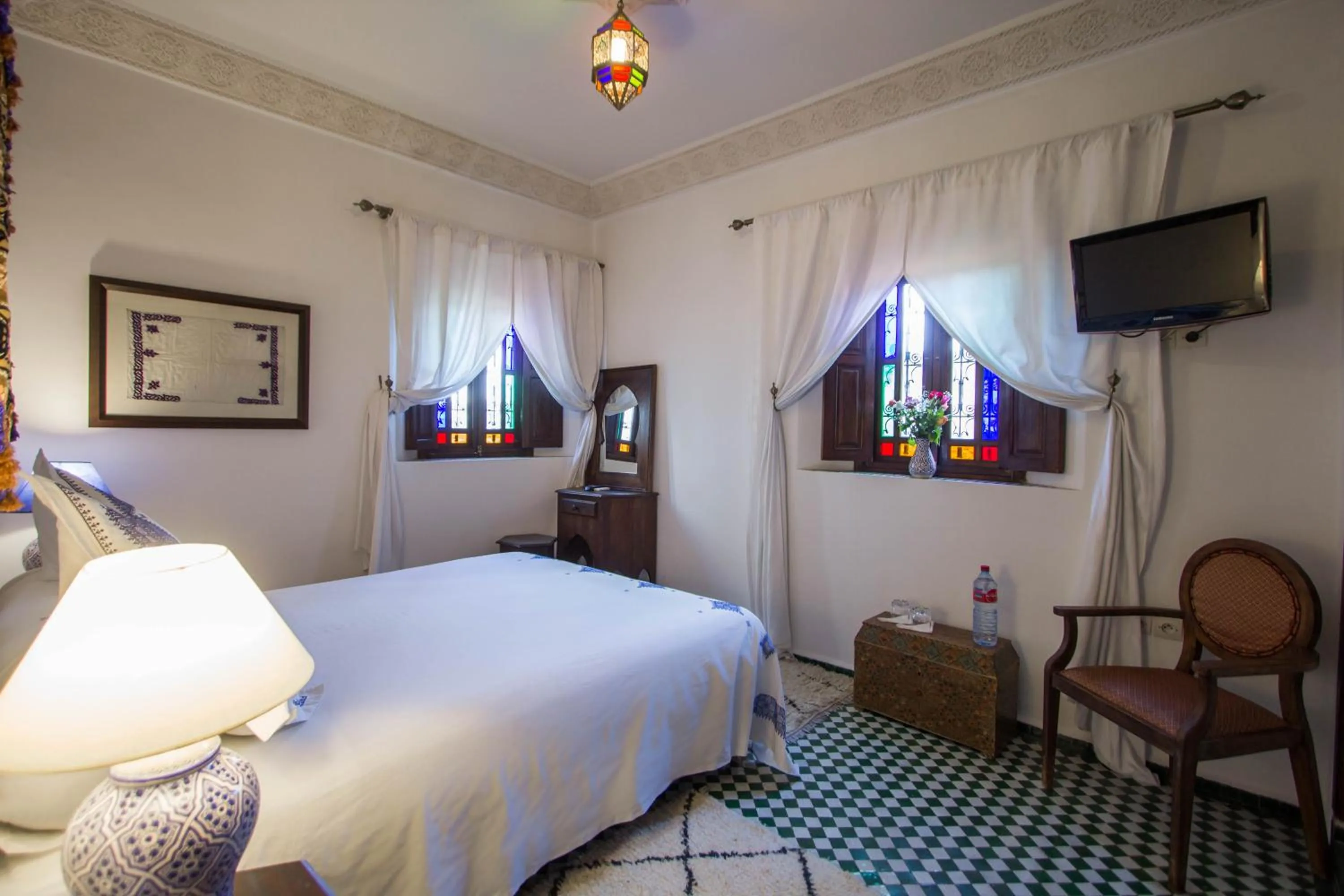 Bed in Dar Fes Medina Ziat