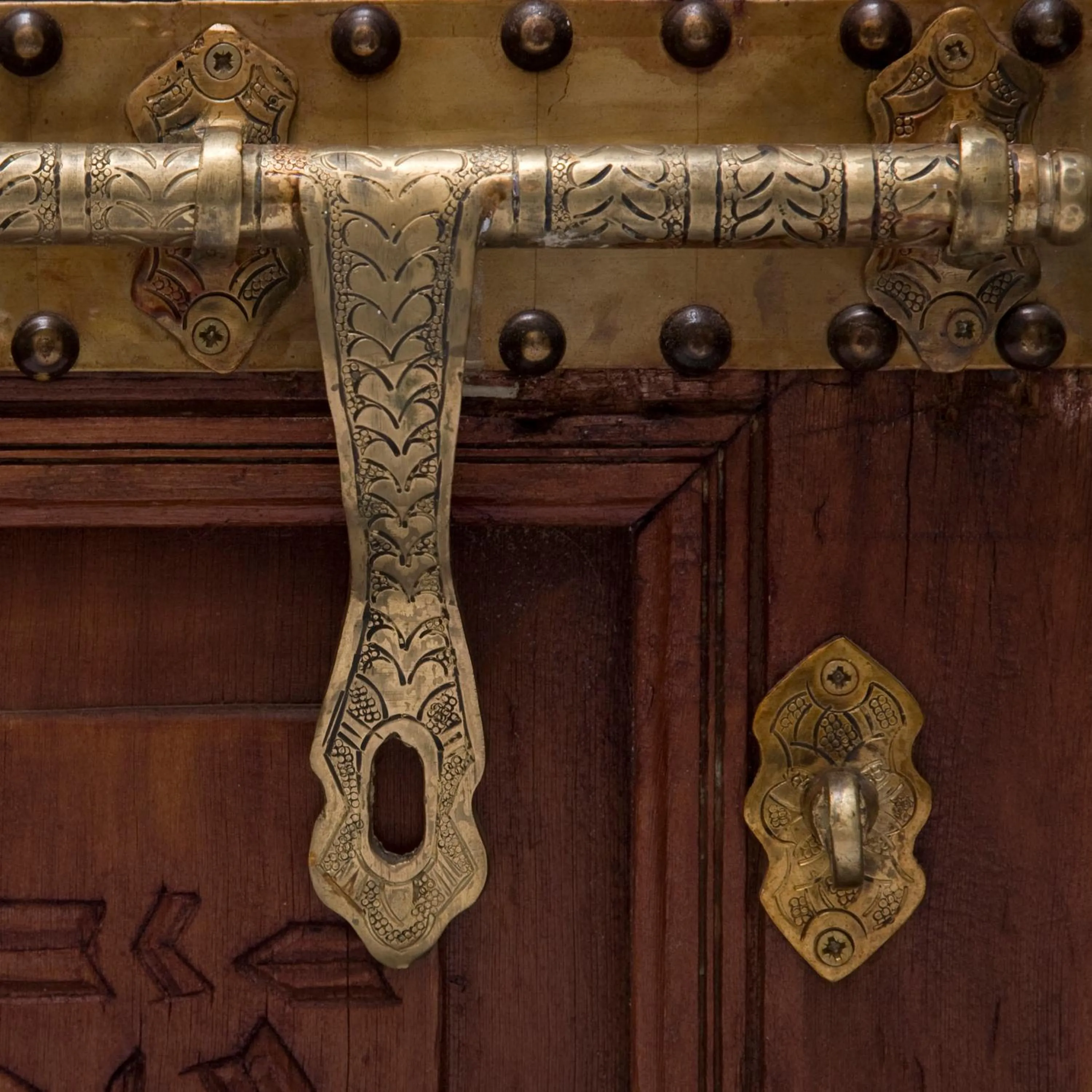 Decorative detail in Dar Fes Medina Ziat