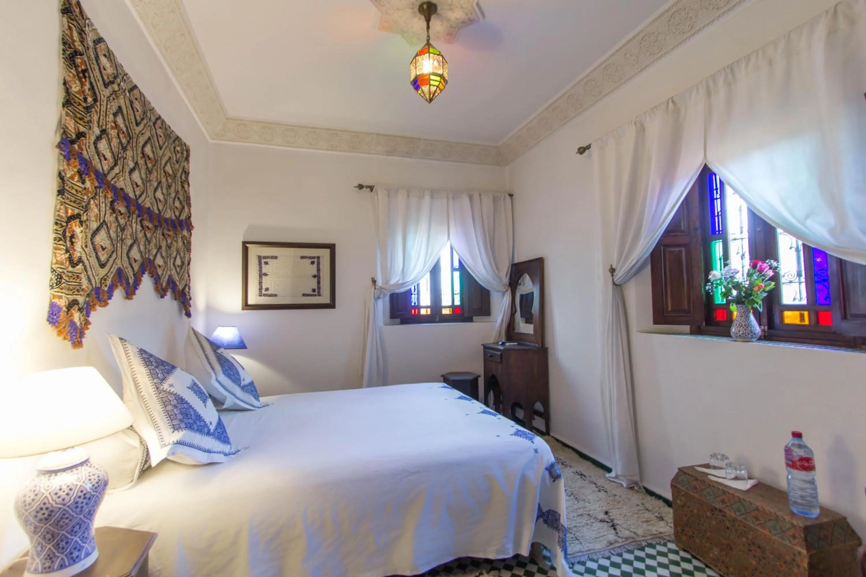 Bed in Dar Fes Medina Ziat