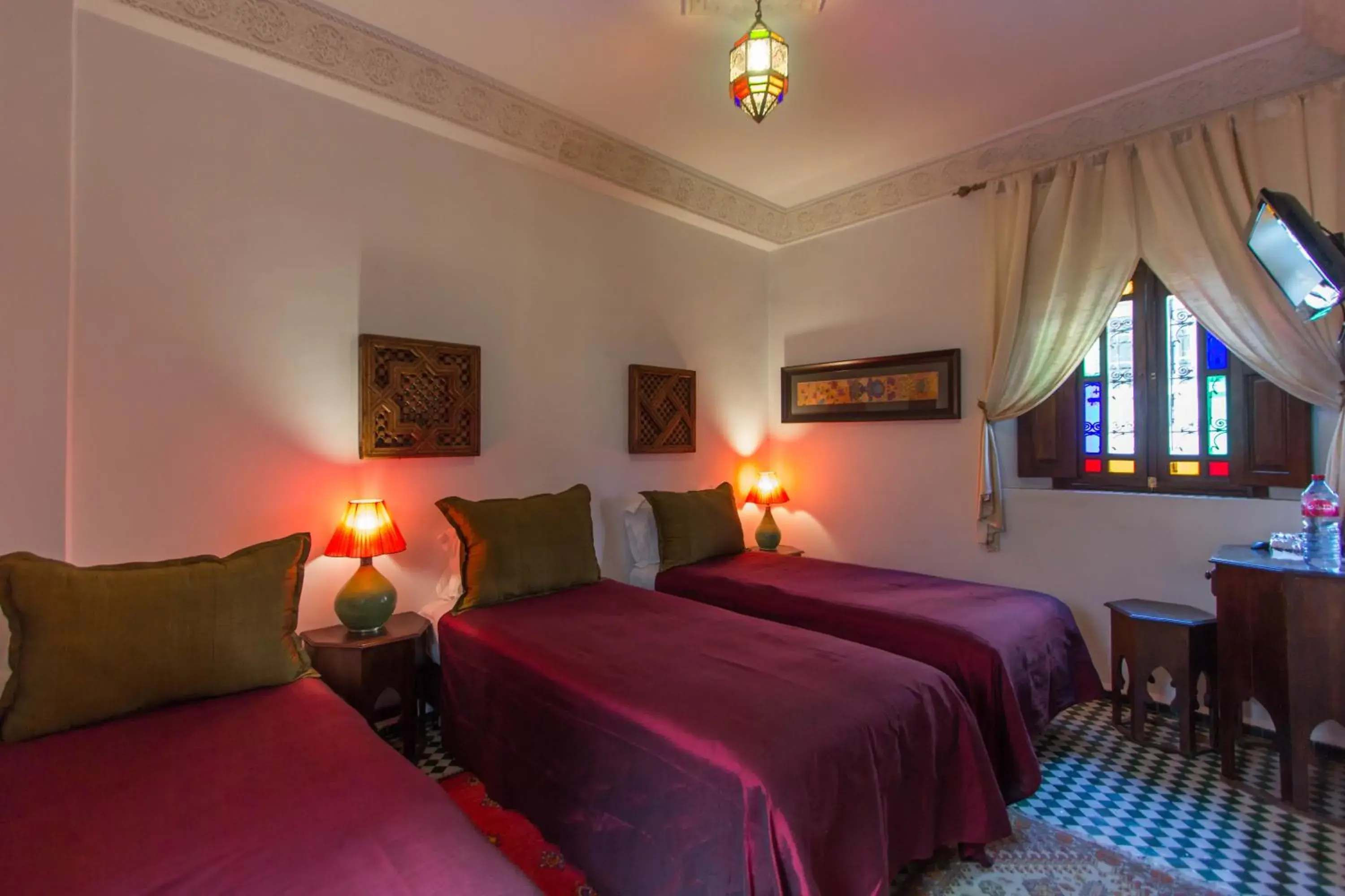 Superior Triple Room in Dar Fes Medina Ziat Superior Triple Room in Dar Fes Medina Ziat