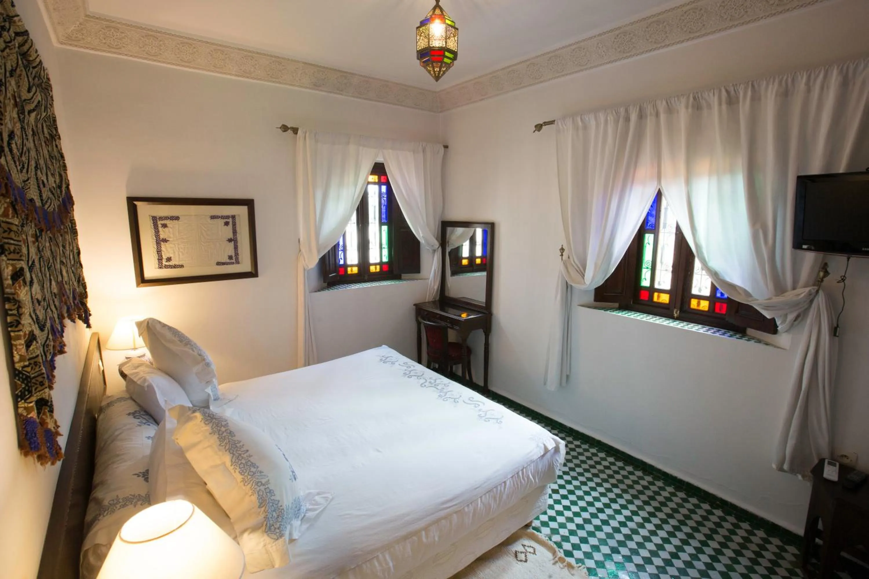 Bed in Dar Fes Medina Ziat