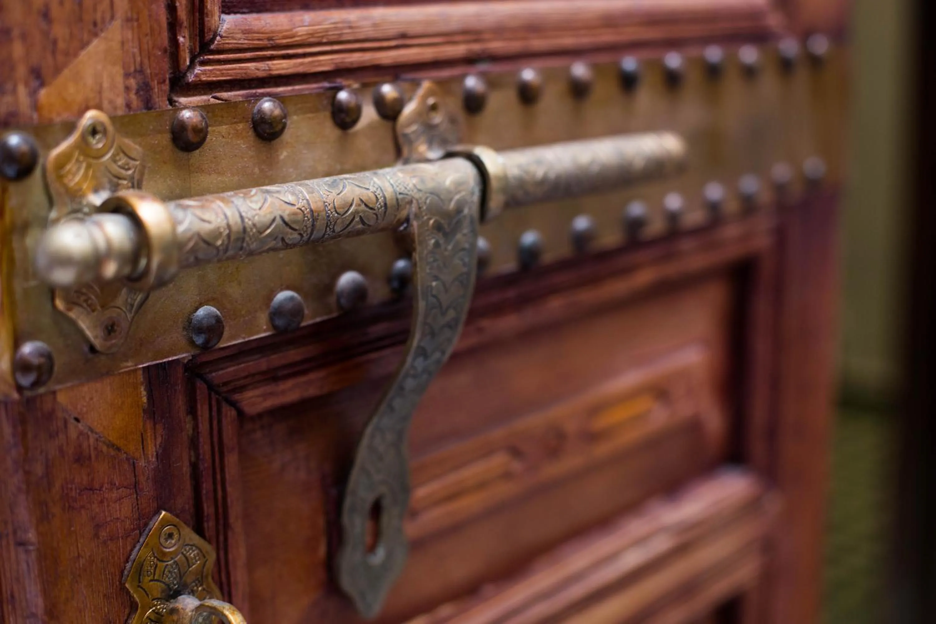 Decorative detail in Dar Fes Medina Ziat