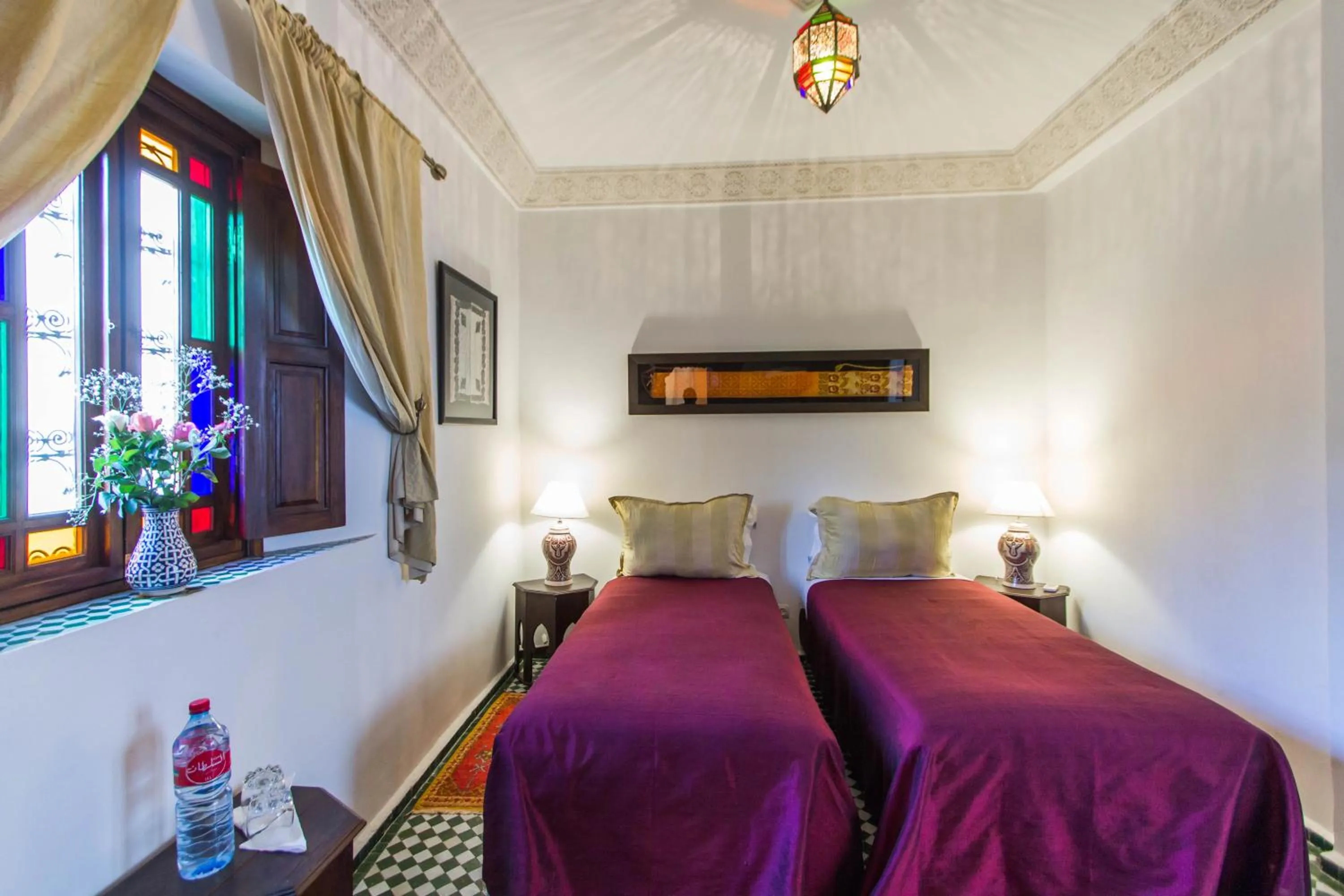 Bed in Dar Fes Medina Ziat