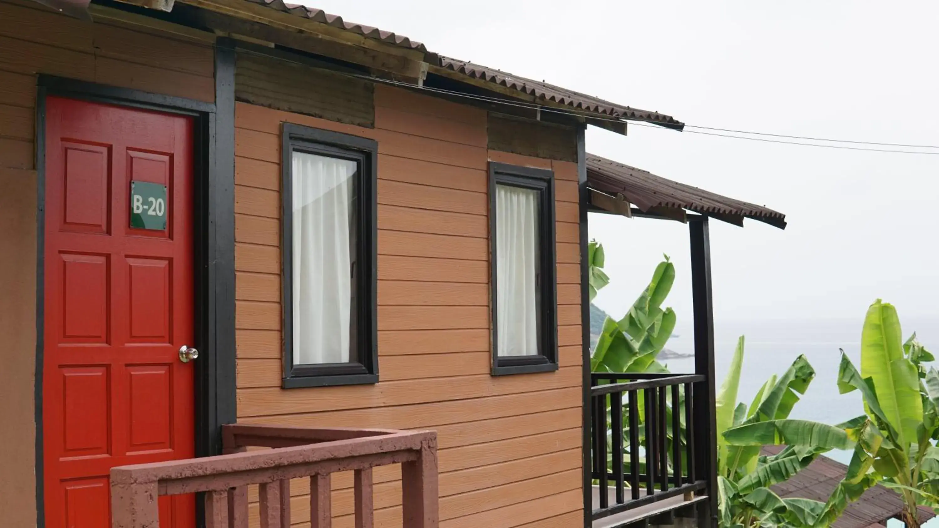 Standard Twin Room with Balcony and Sea View in D Rock Garden Resort Standard Twin Room with Balcony and Sea View in D Rock Garden Resort