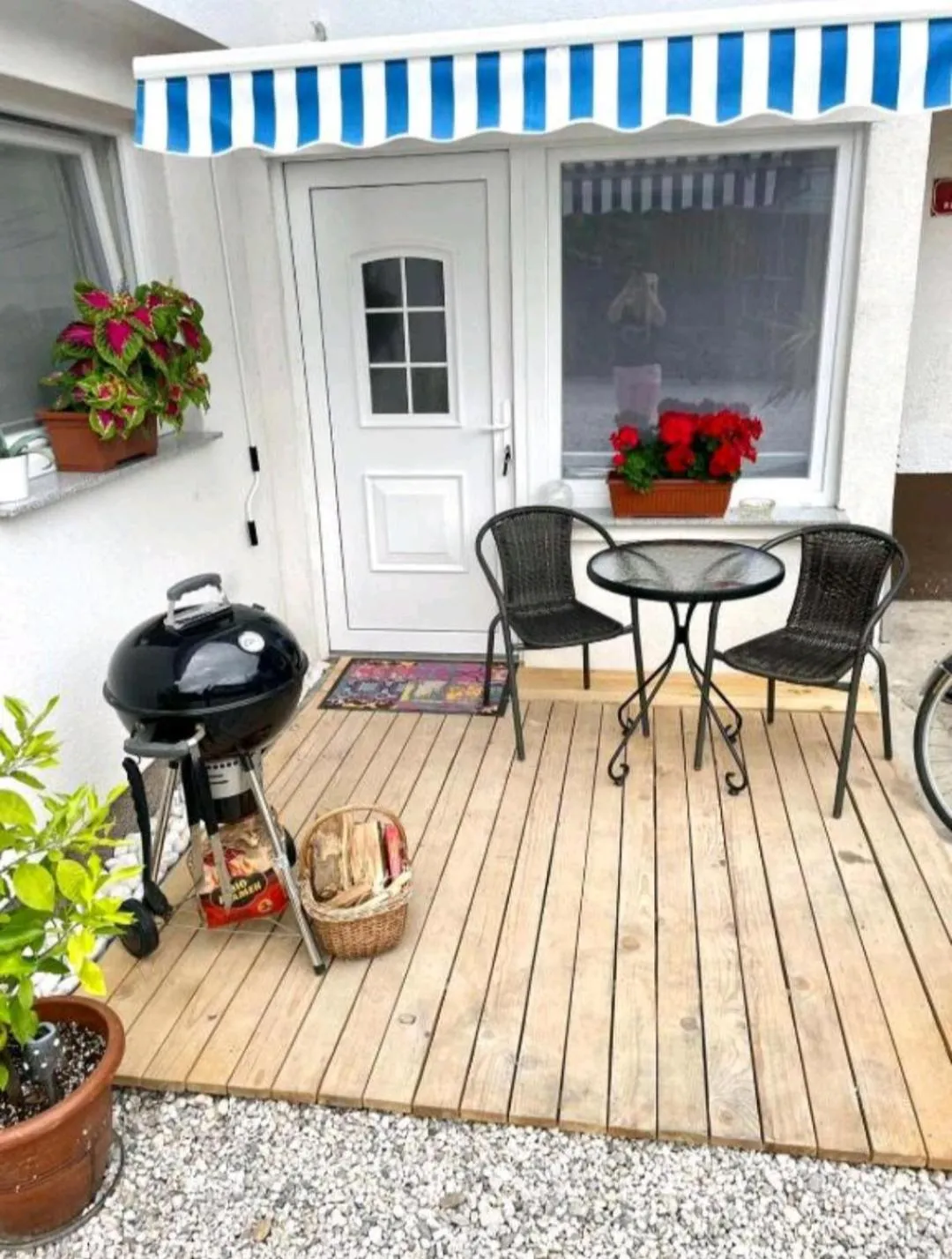 Balcony/Terrace in Apartments Karin