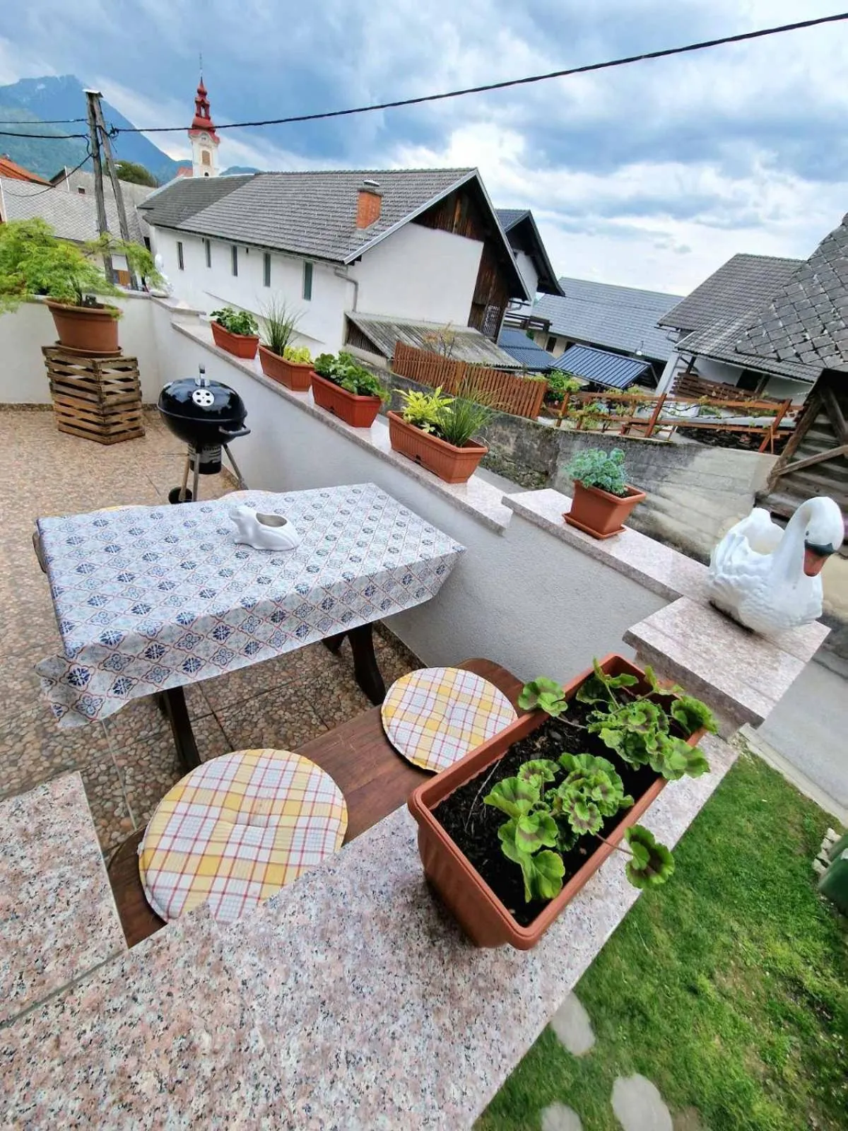 Patio in Apartments Karin