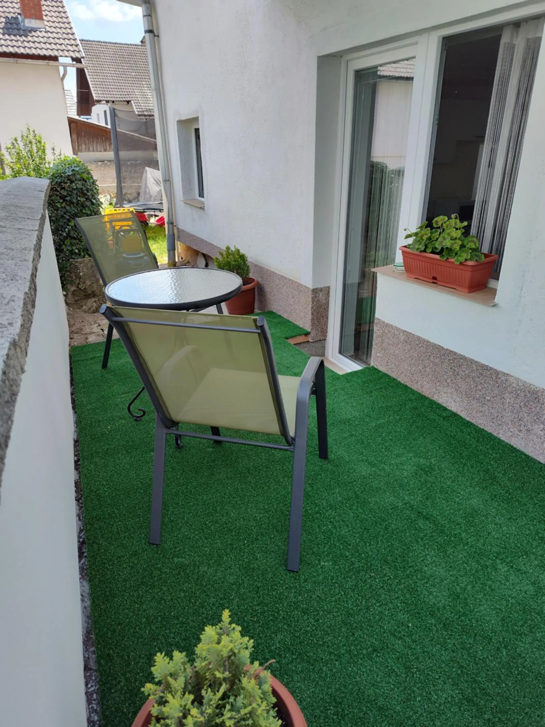 Patio in Apartments Karin