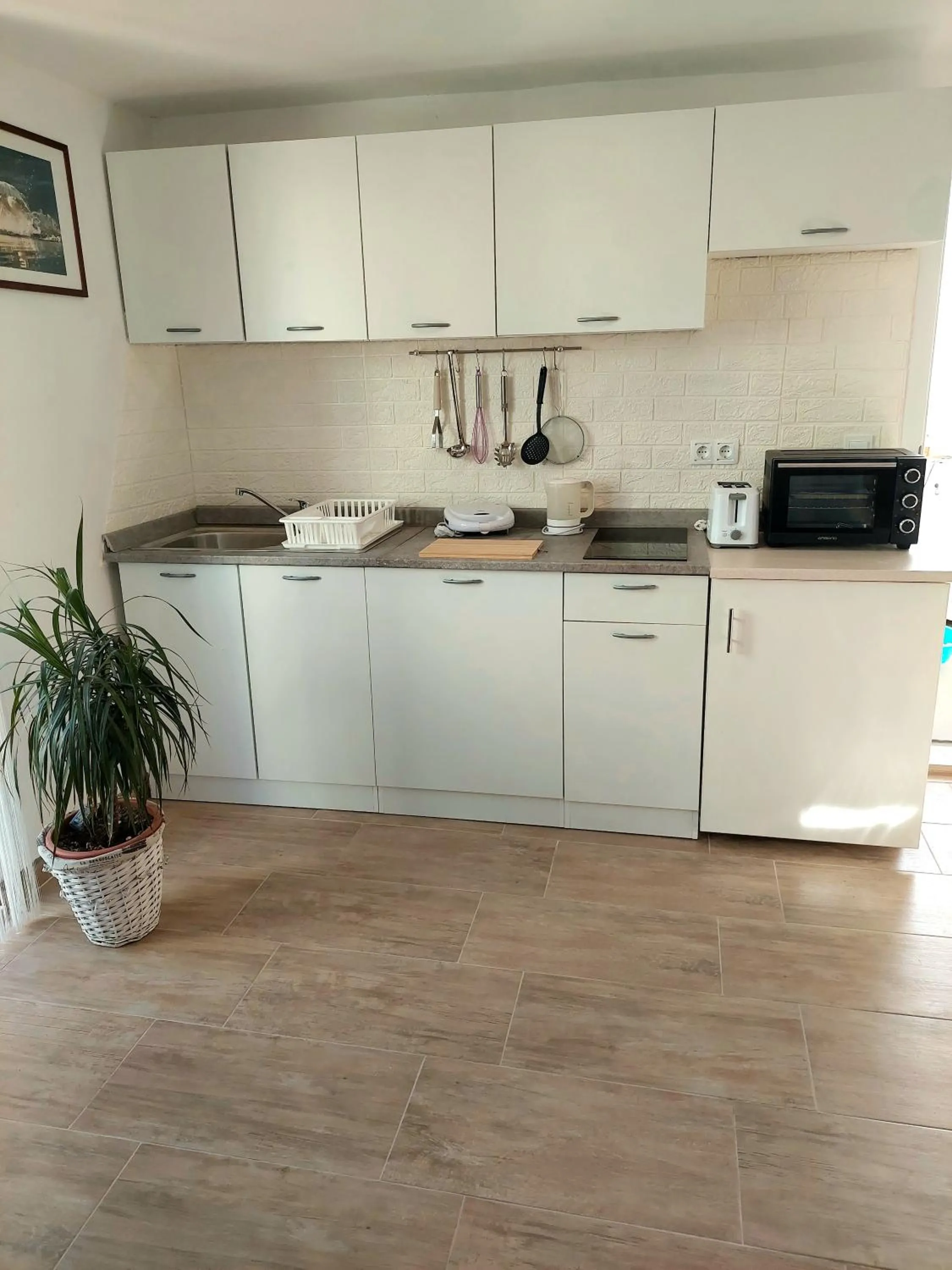 Kitchen or kitchenette in Apartments Karin