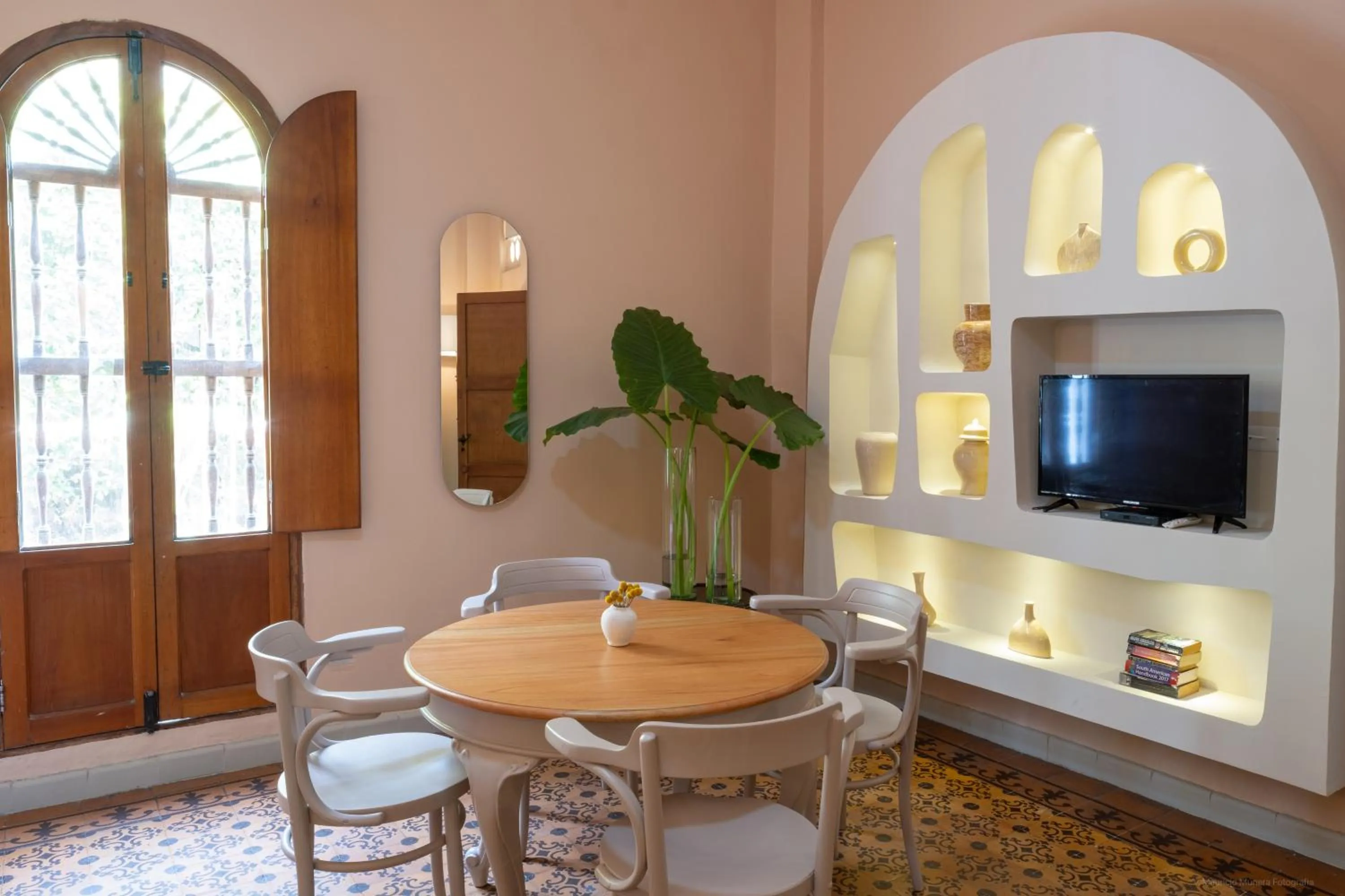 Decorative detail in Casa Bustamante Hotel Boutique