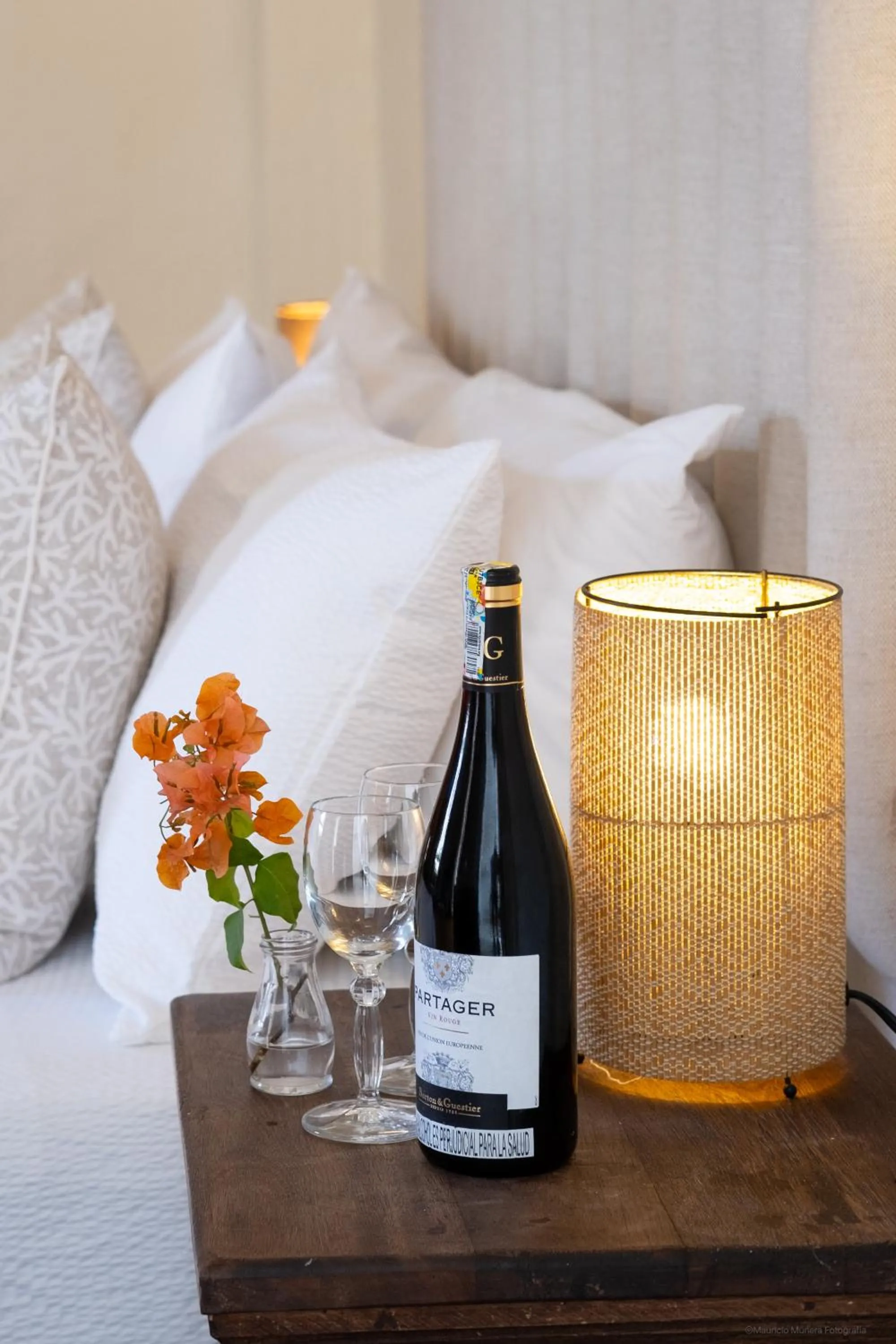 Decorative detail, Bed in Casa Bustamante Hotel Boutique