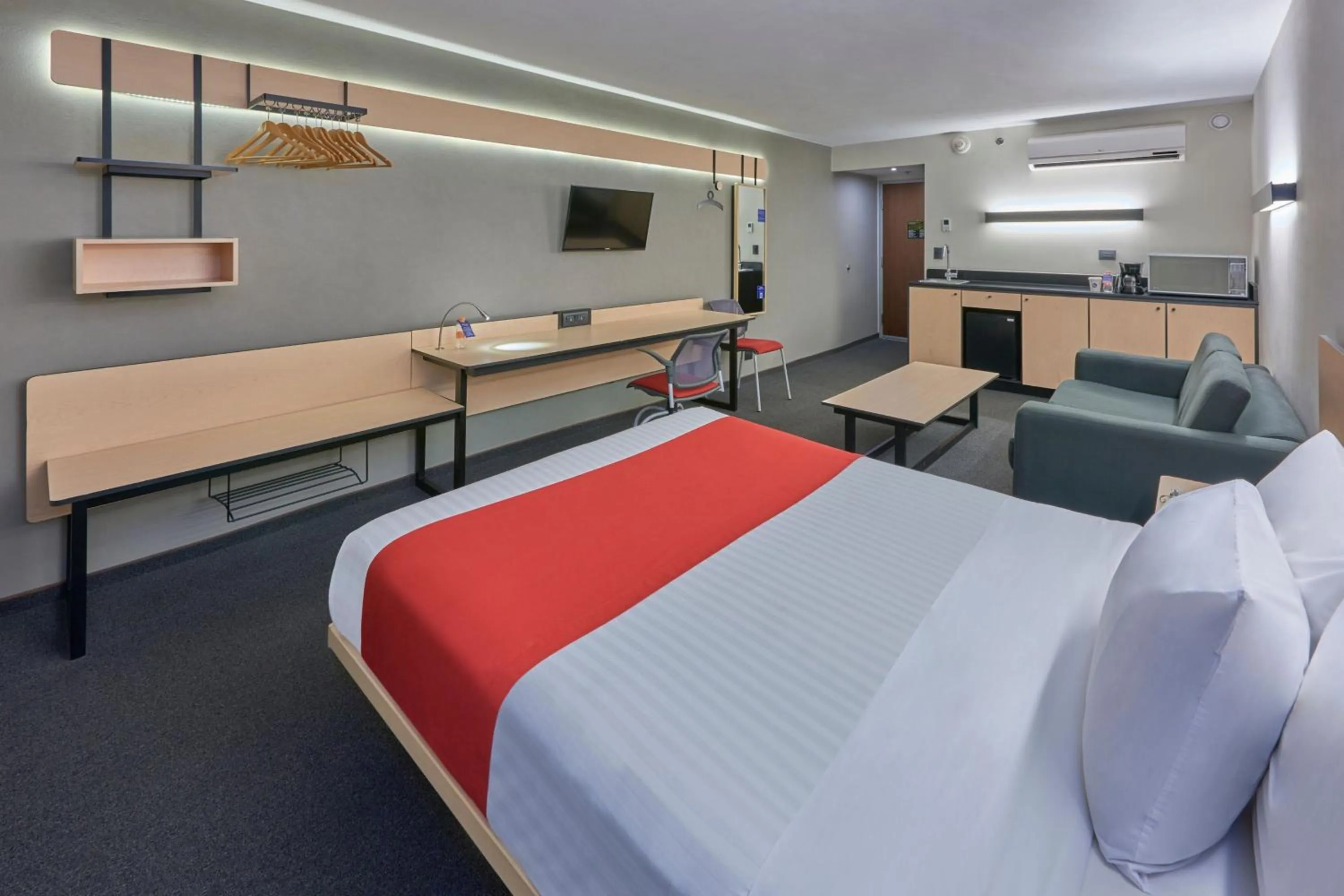 Bedroom, Bed in City Express by Marriott Tijuana Insurgentes