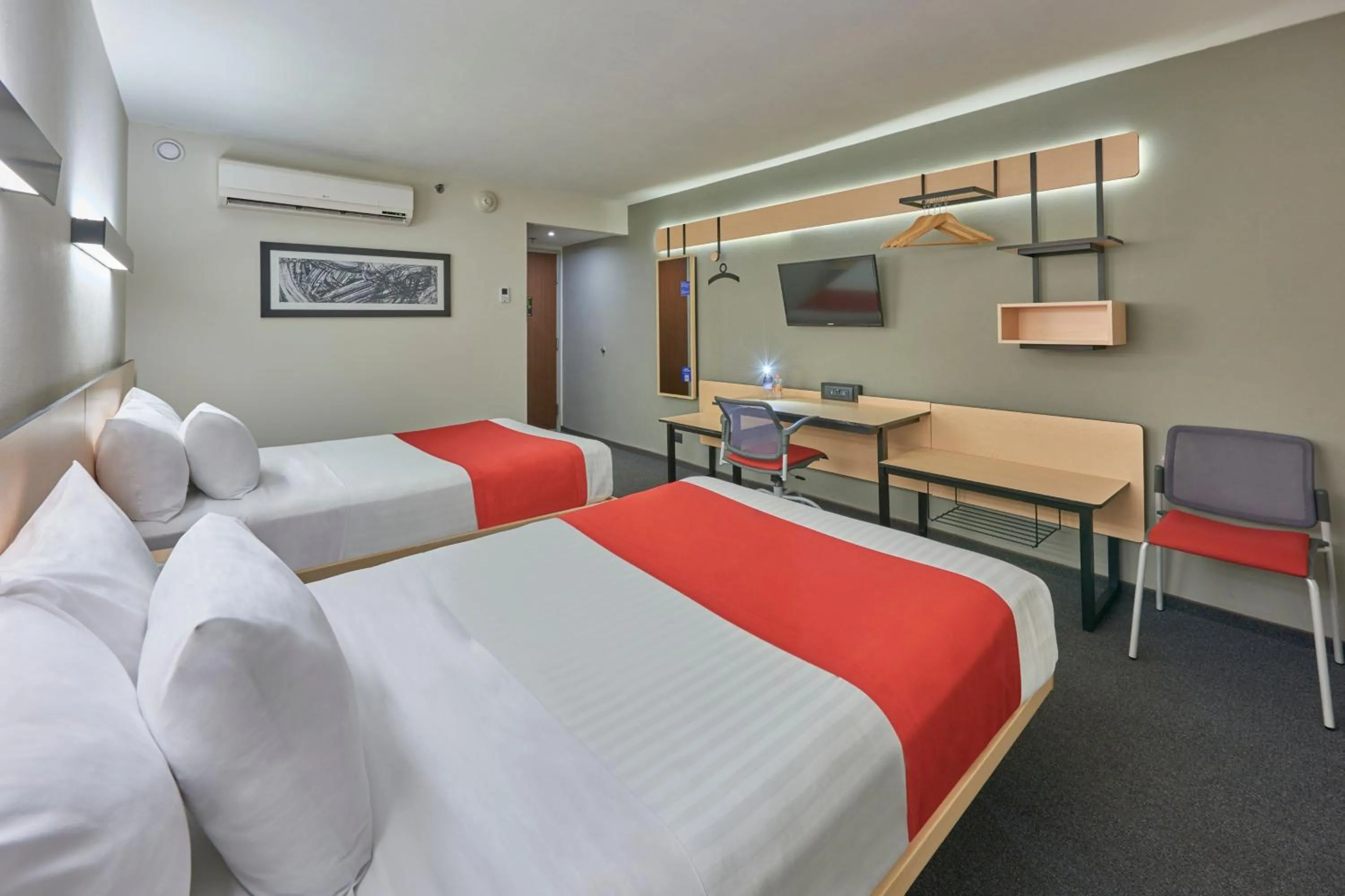 Bedroom, Bed in City Express by Marriott Tijuana Insurgentes