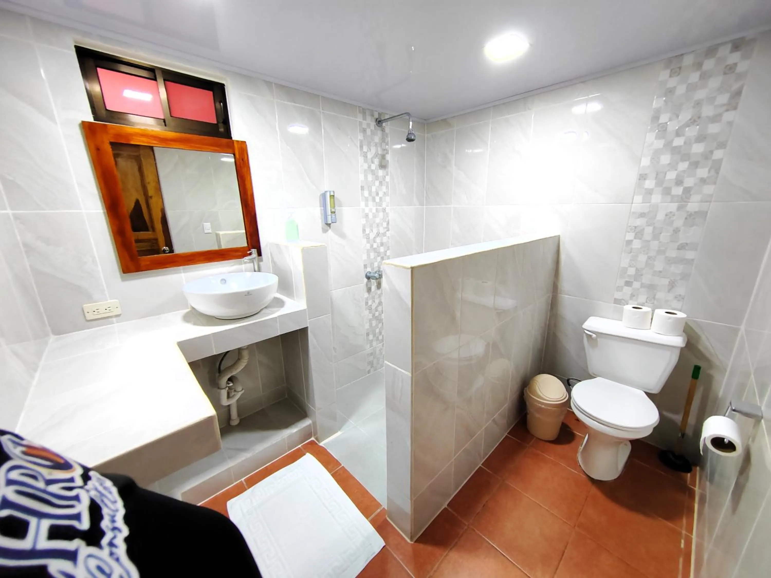 Shower in Hotel Los Ranchos