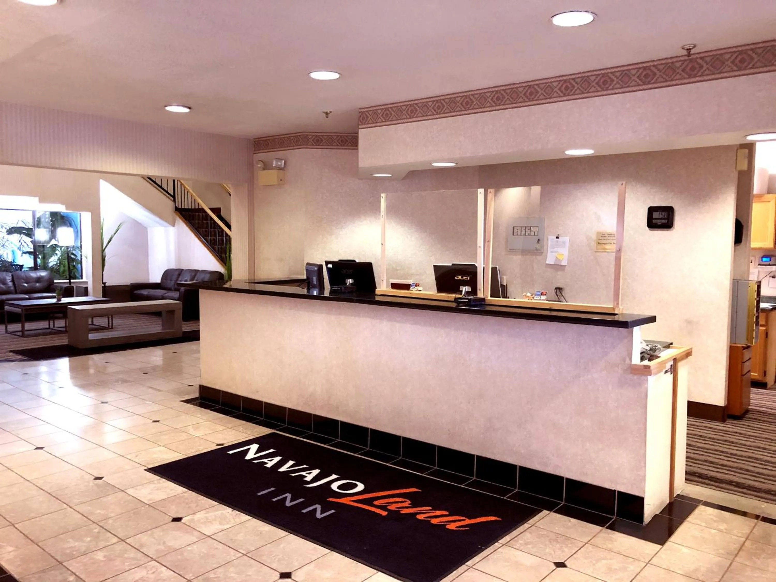 Lobby or reception in NavajoLand Inn