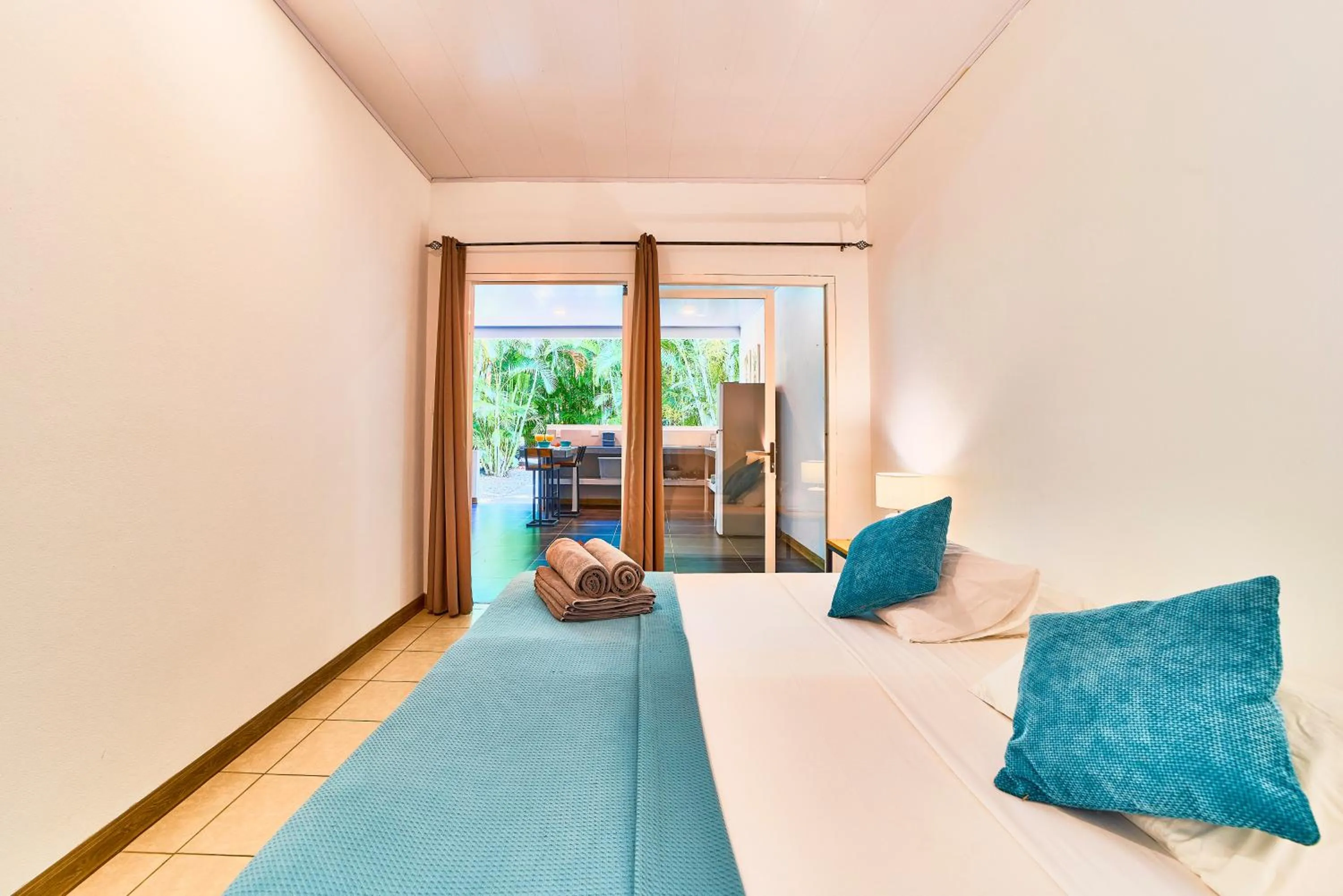 Bed in La Tica y La Gata