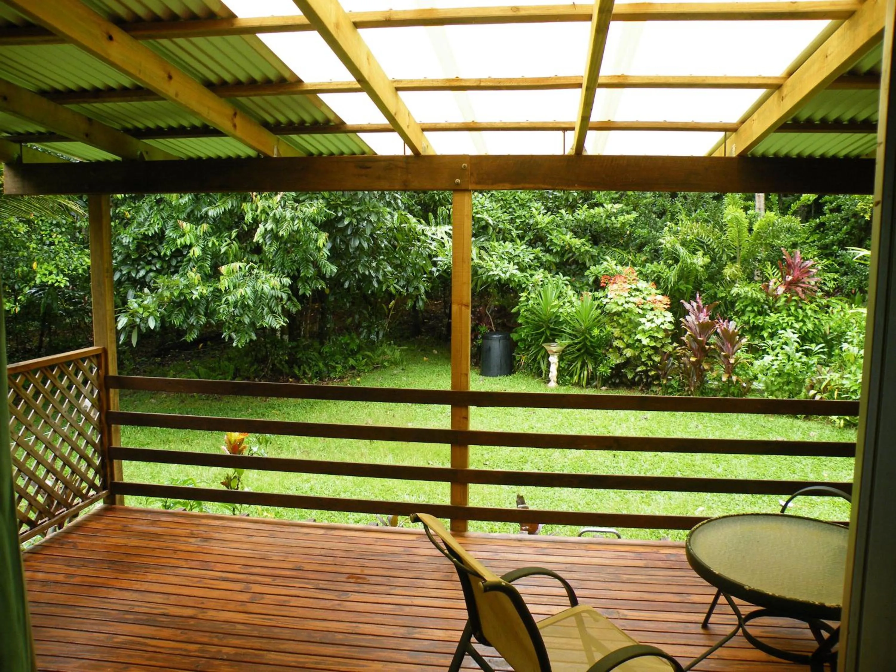 Balcony/Terrace in Epiphyte B & B
