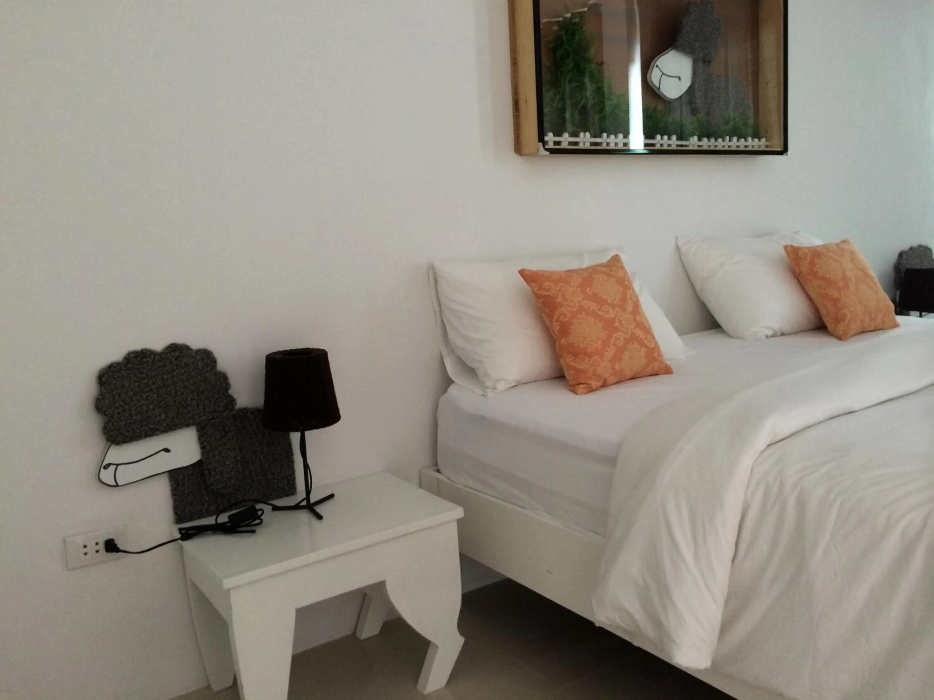 Bed in Norn Nab Dao RimPhu Resort