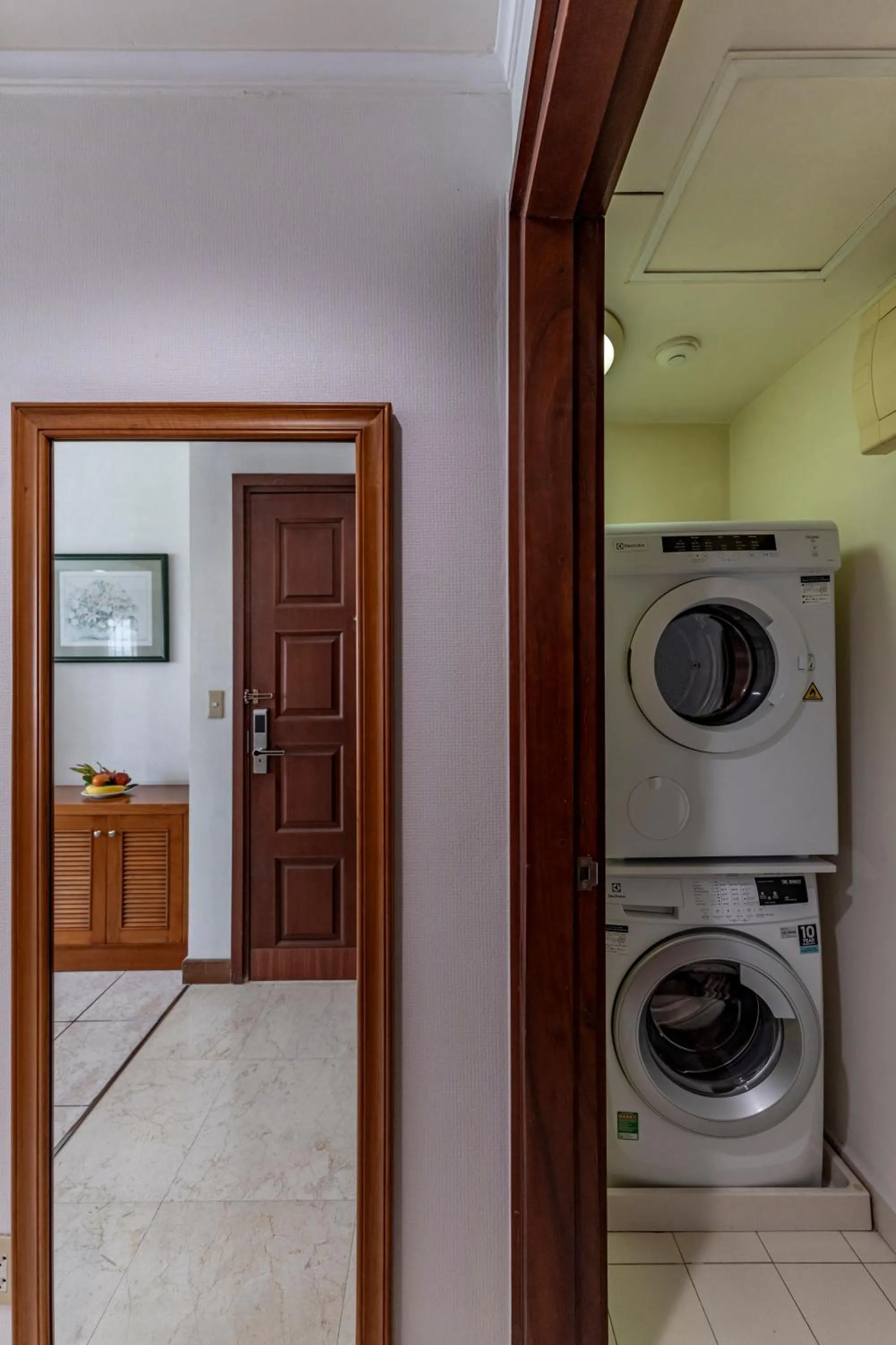 washing machine in Garden View Court Suites Ho Chi Minh City