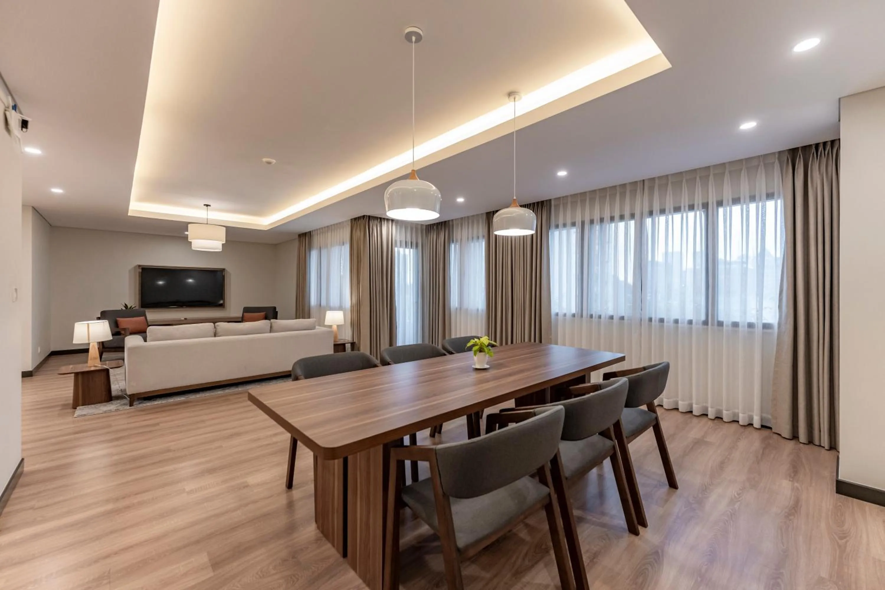 Seating area in Garden View Court Suites Ho Chi Minh City