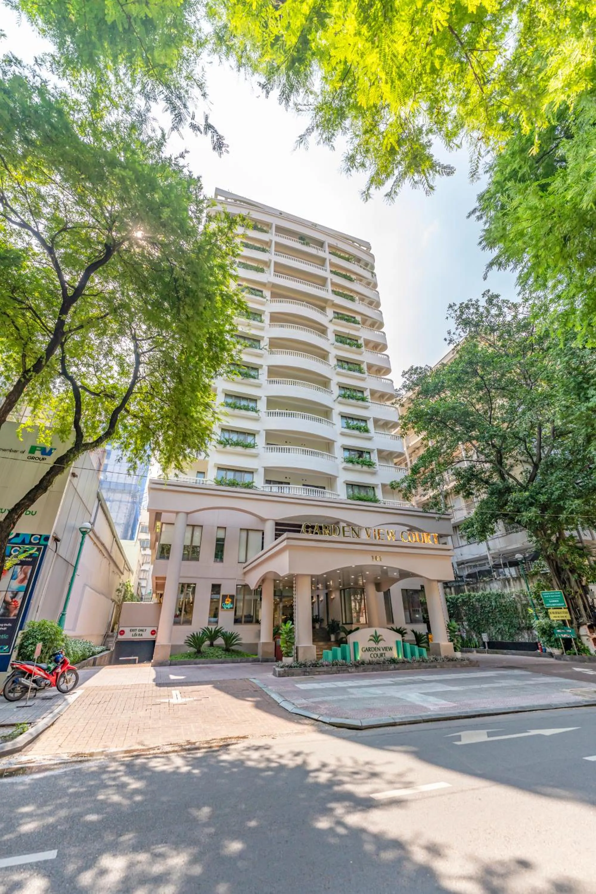 Property building in Garden View Court Suites Ho Chi Minh City