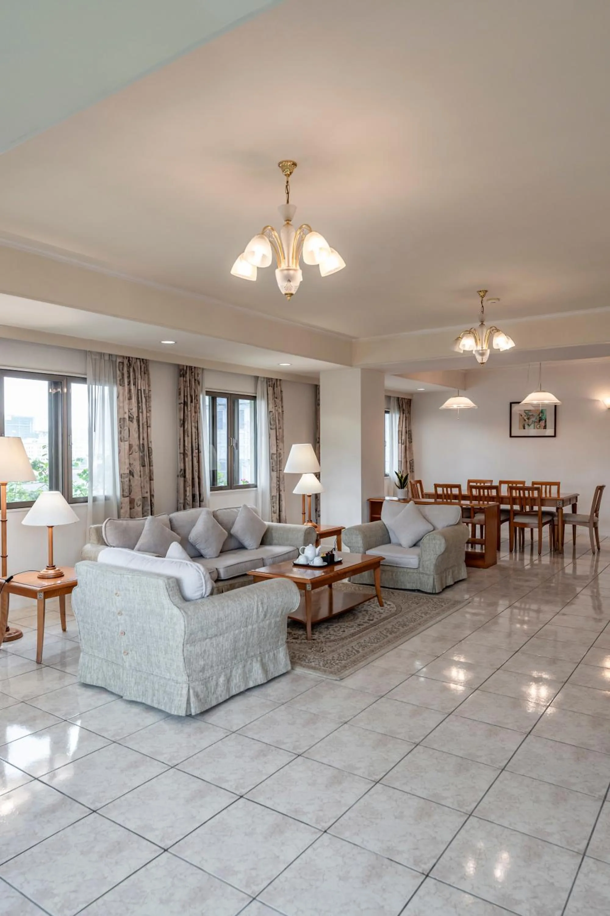 Living room in Garden View Court Suites Ho Chi Minh City