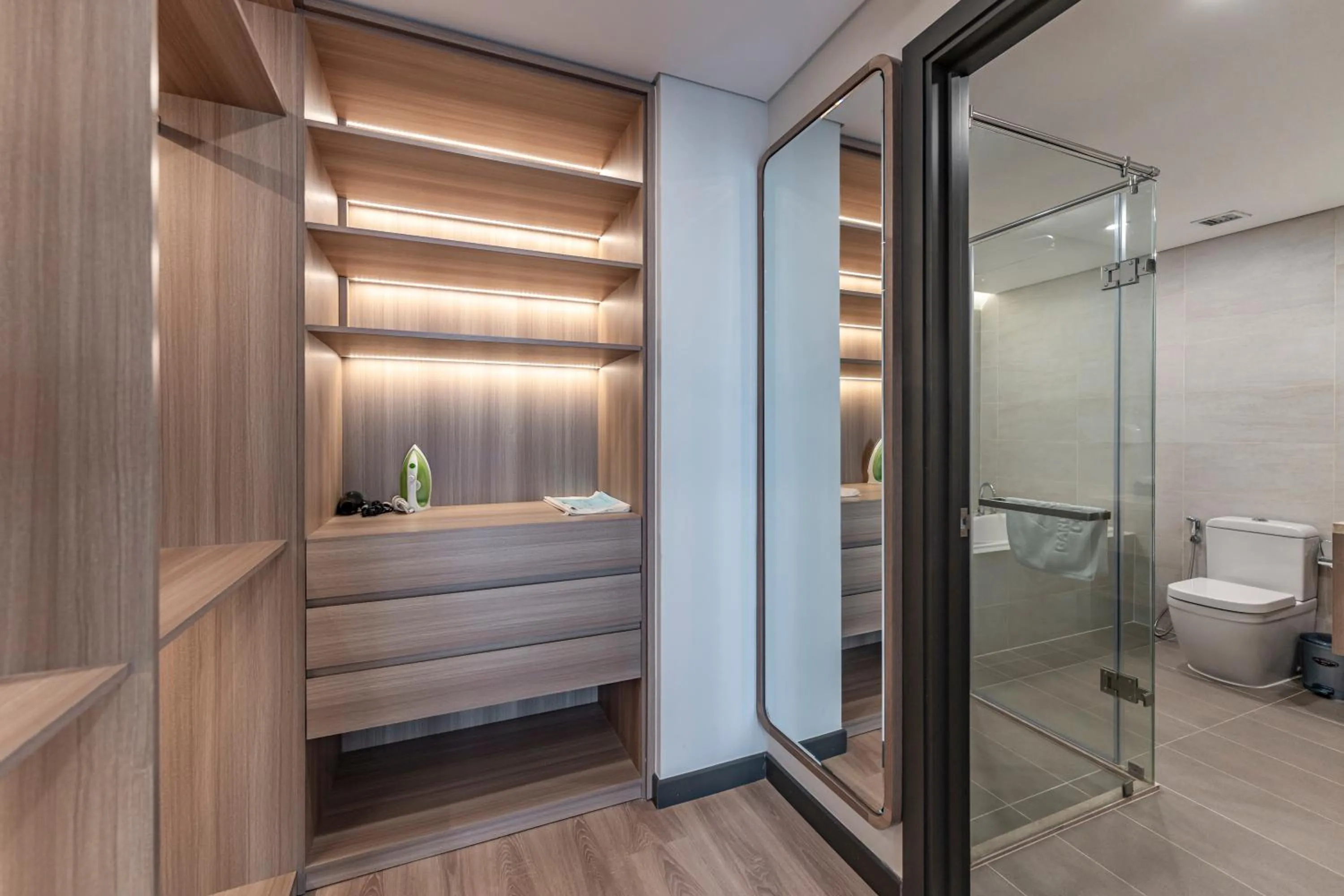 Shower in Garden View Court Suites Ho Chi Minh City