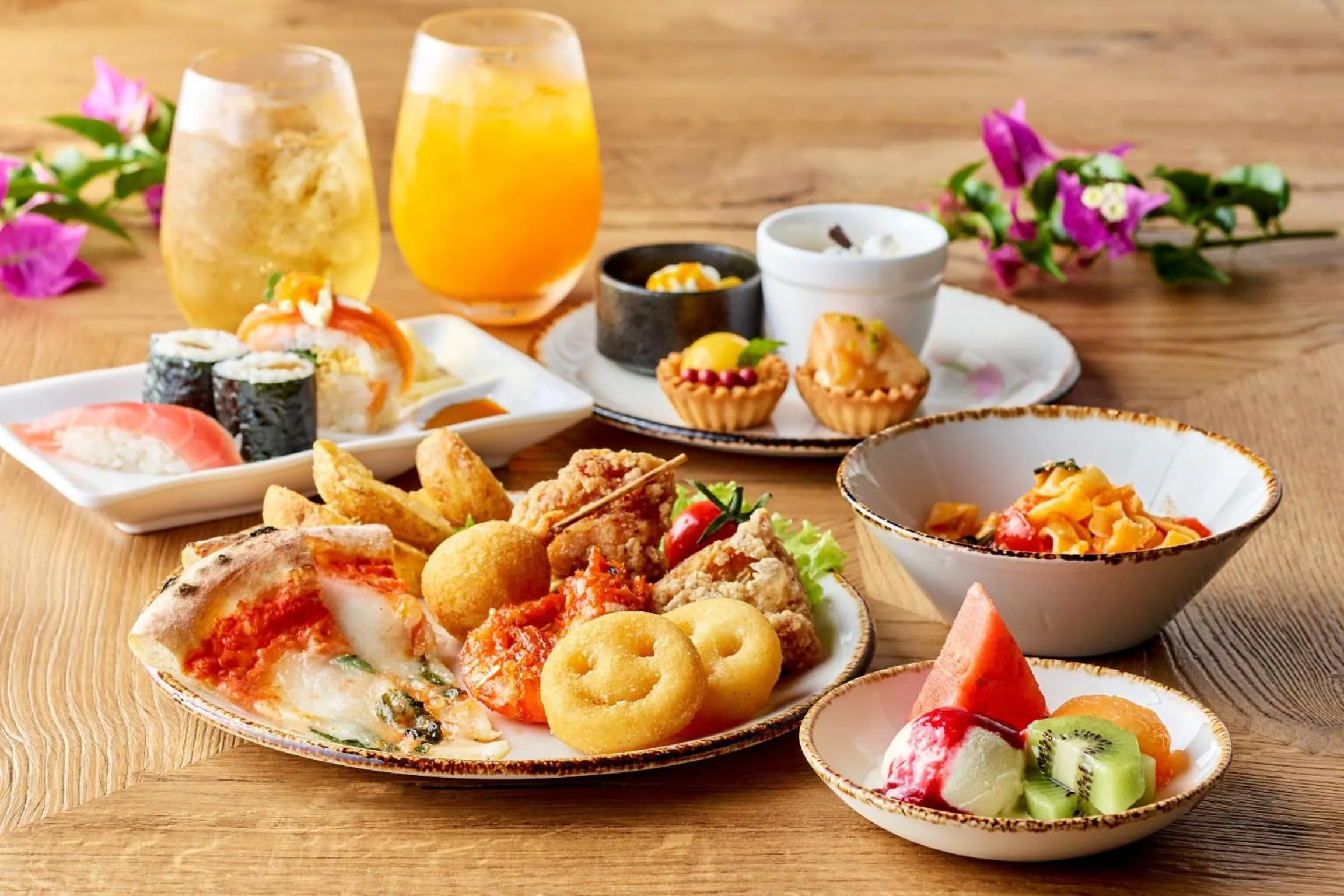 Food in samana hotel Yakushima