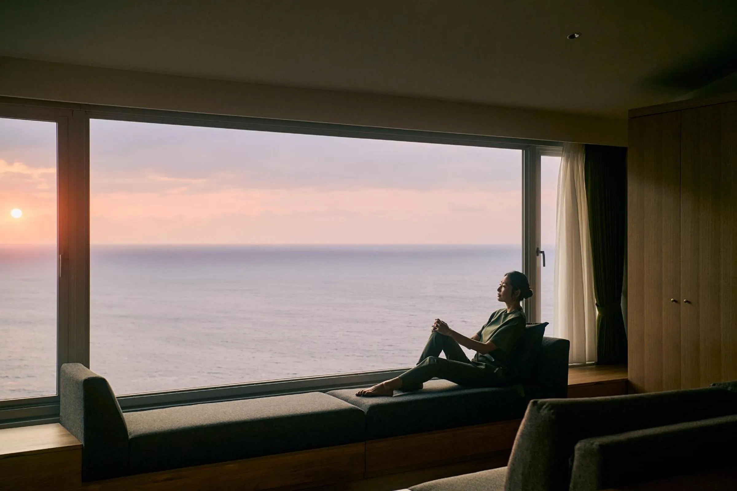 Natural landscape in samana hotel Yakushima