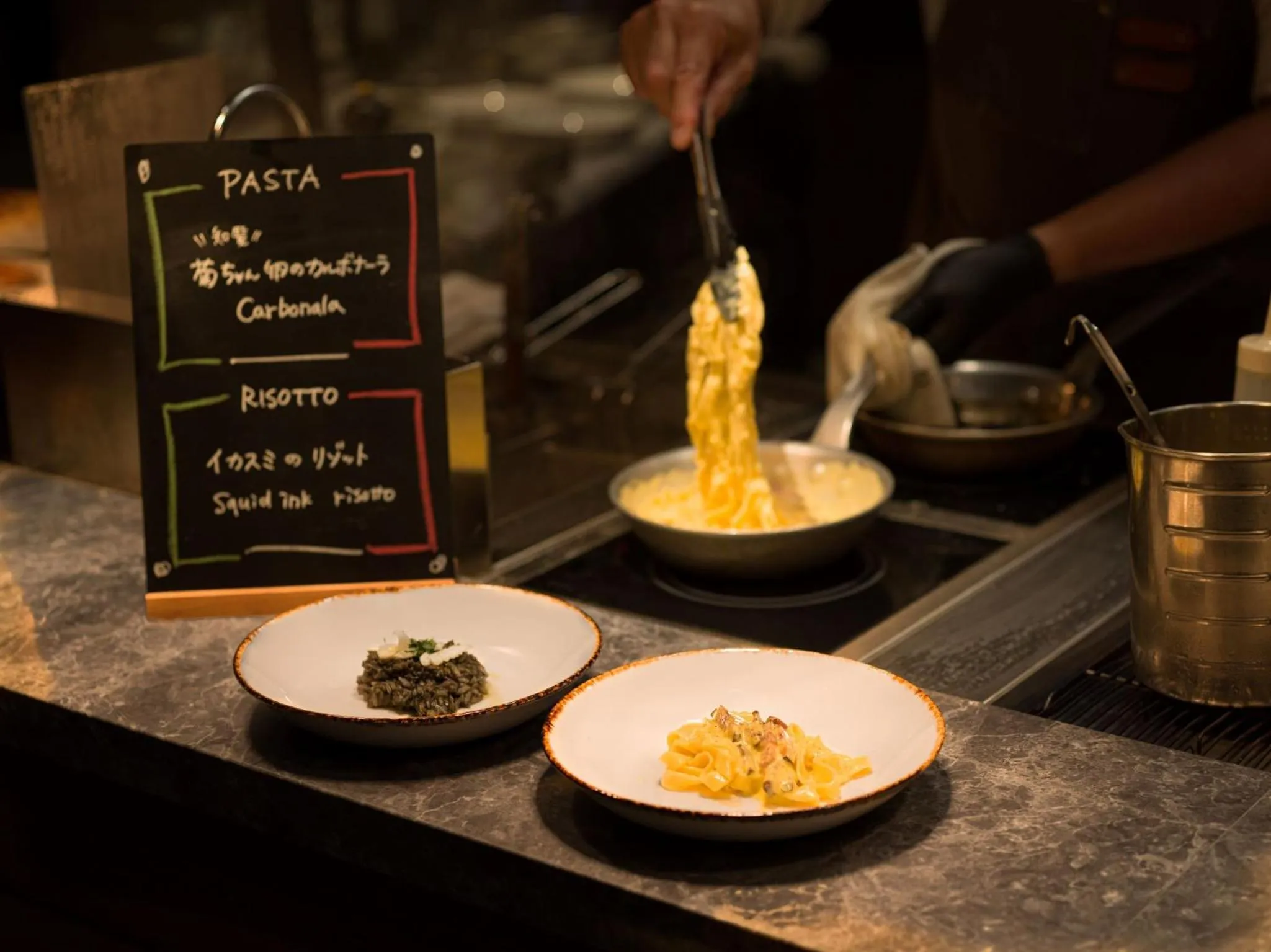 Food in samana hotel Yakushima
