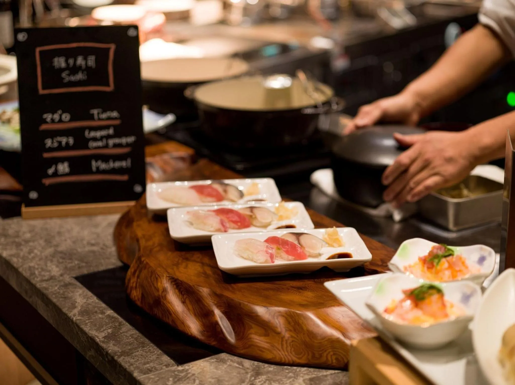 Food in samana hotel Yakushima