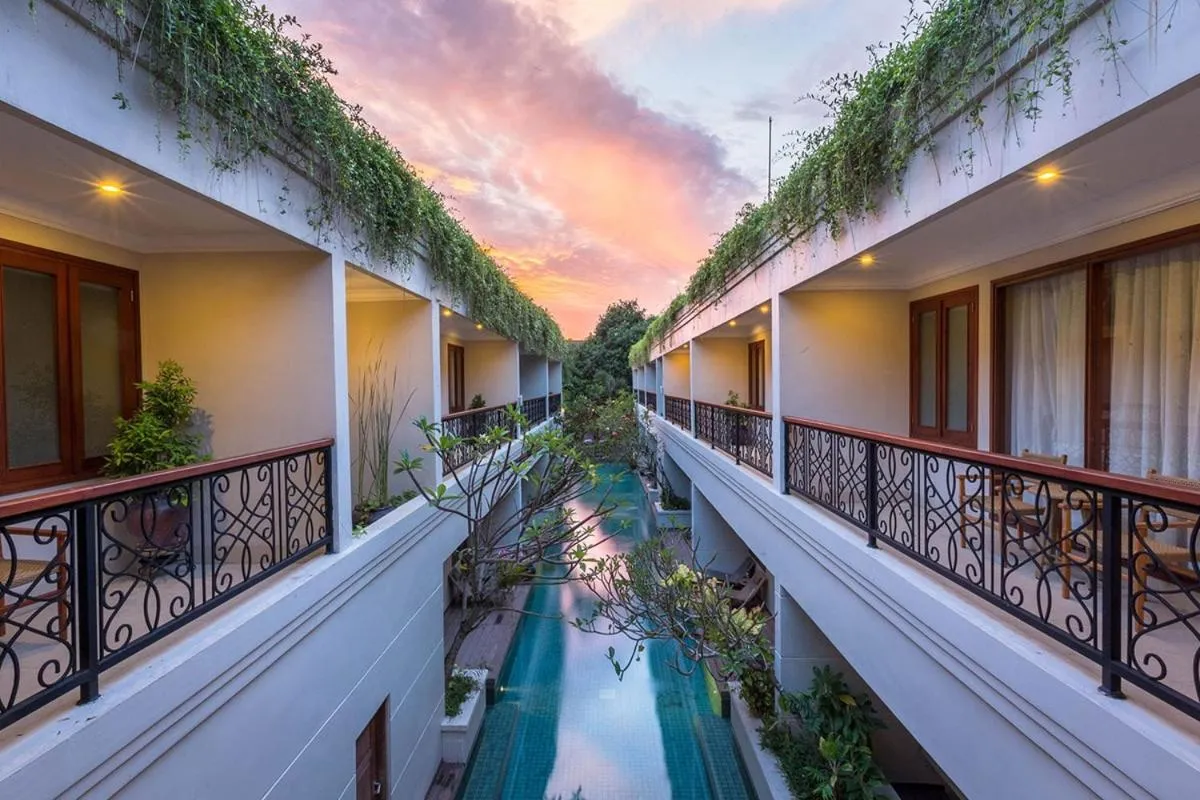 Property building in Seminyak Lagoon All Suites Hotel