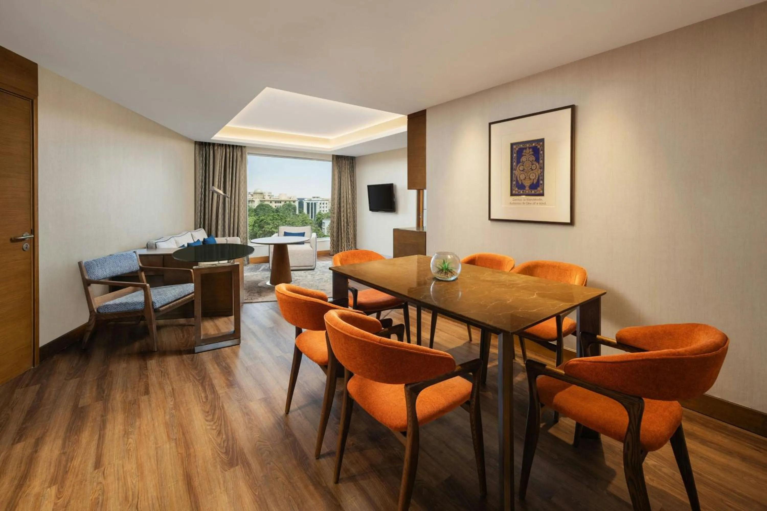 Living room in Courtyard by Marriott Bhopal
