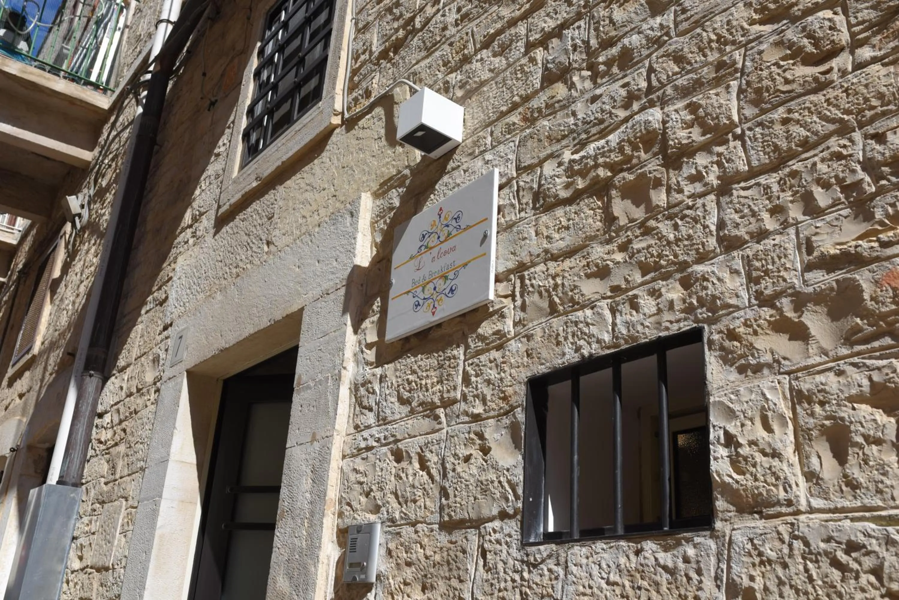 Facade/entrance in B&B L'alcova