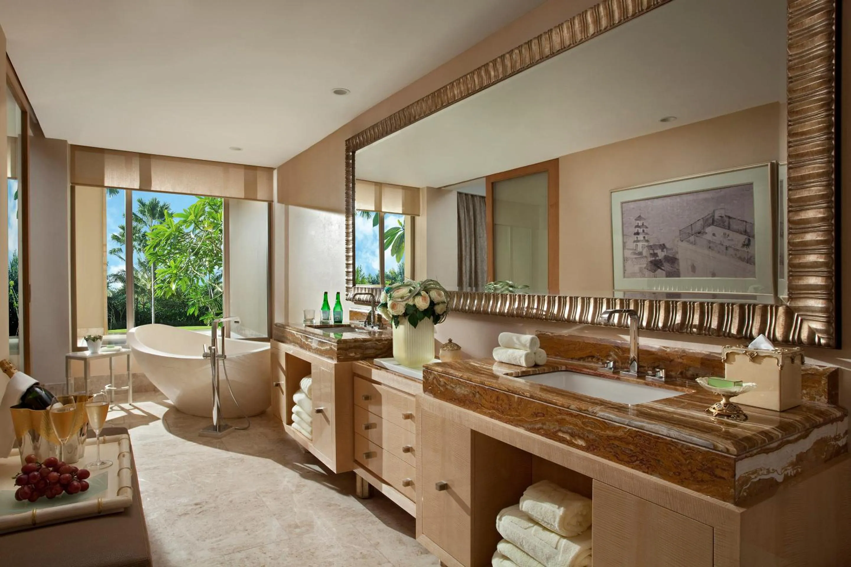 Bathroom in The Mulia