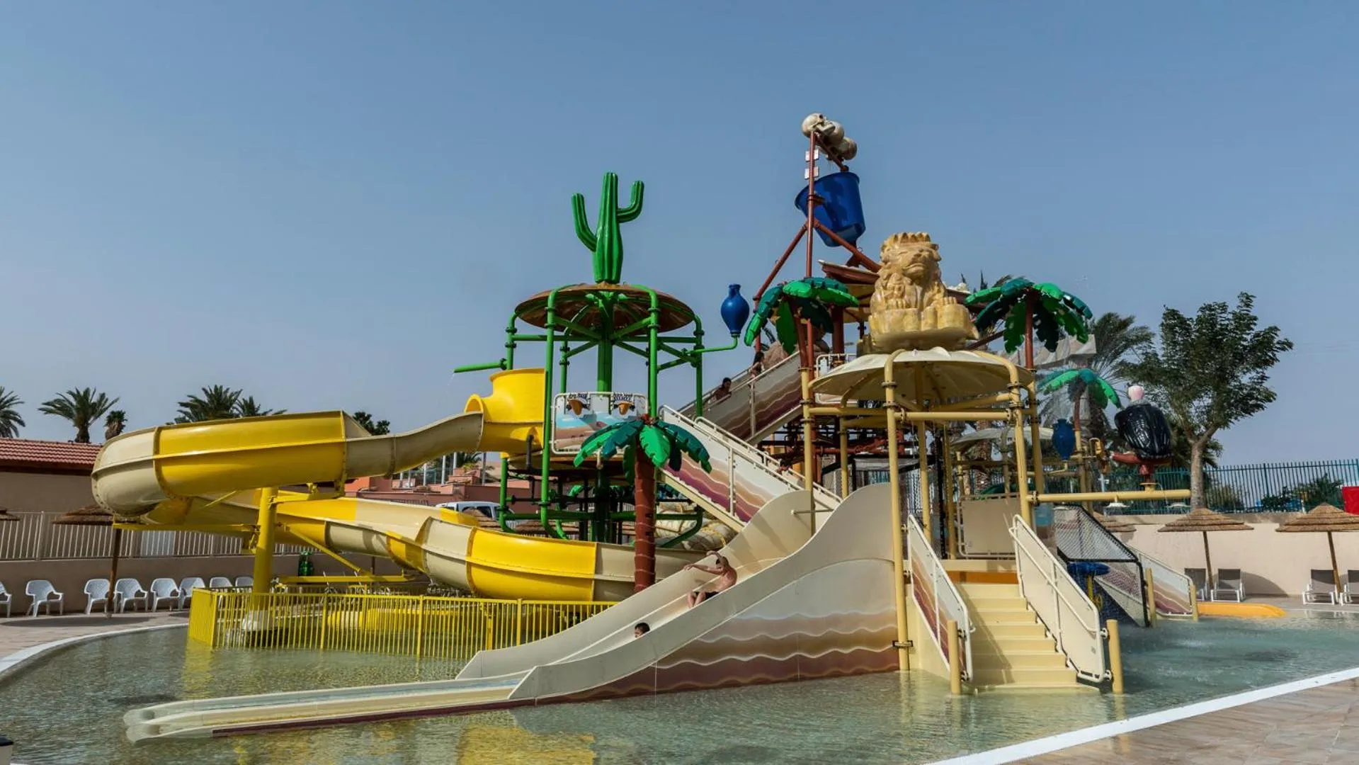 Aqua park in U Splash Resort Eilat
