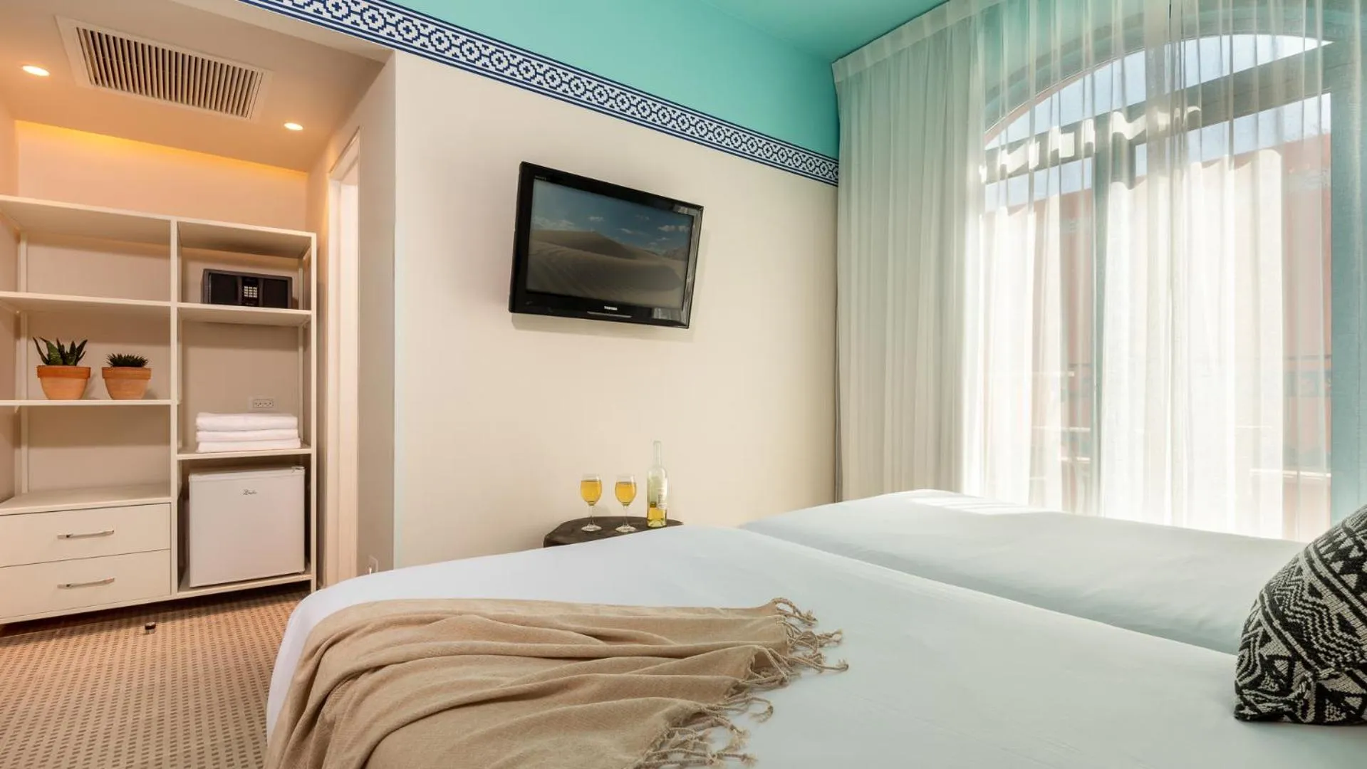Bedroom, Bed in U Splash Resort Eilat