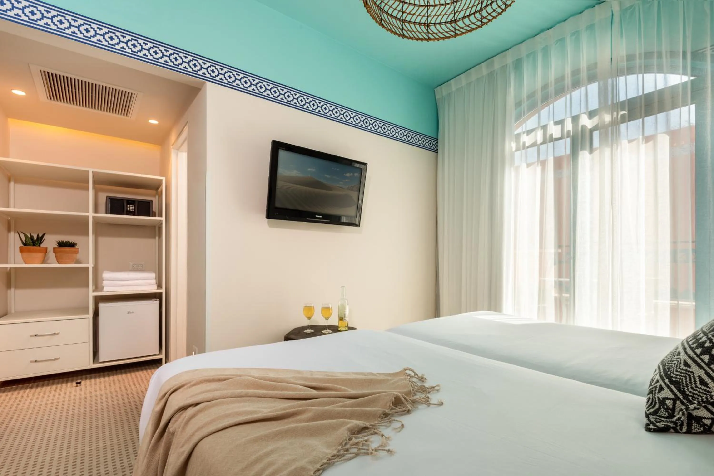 Bed in U Splash Resort Eilat