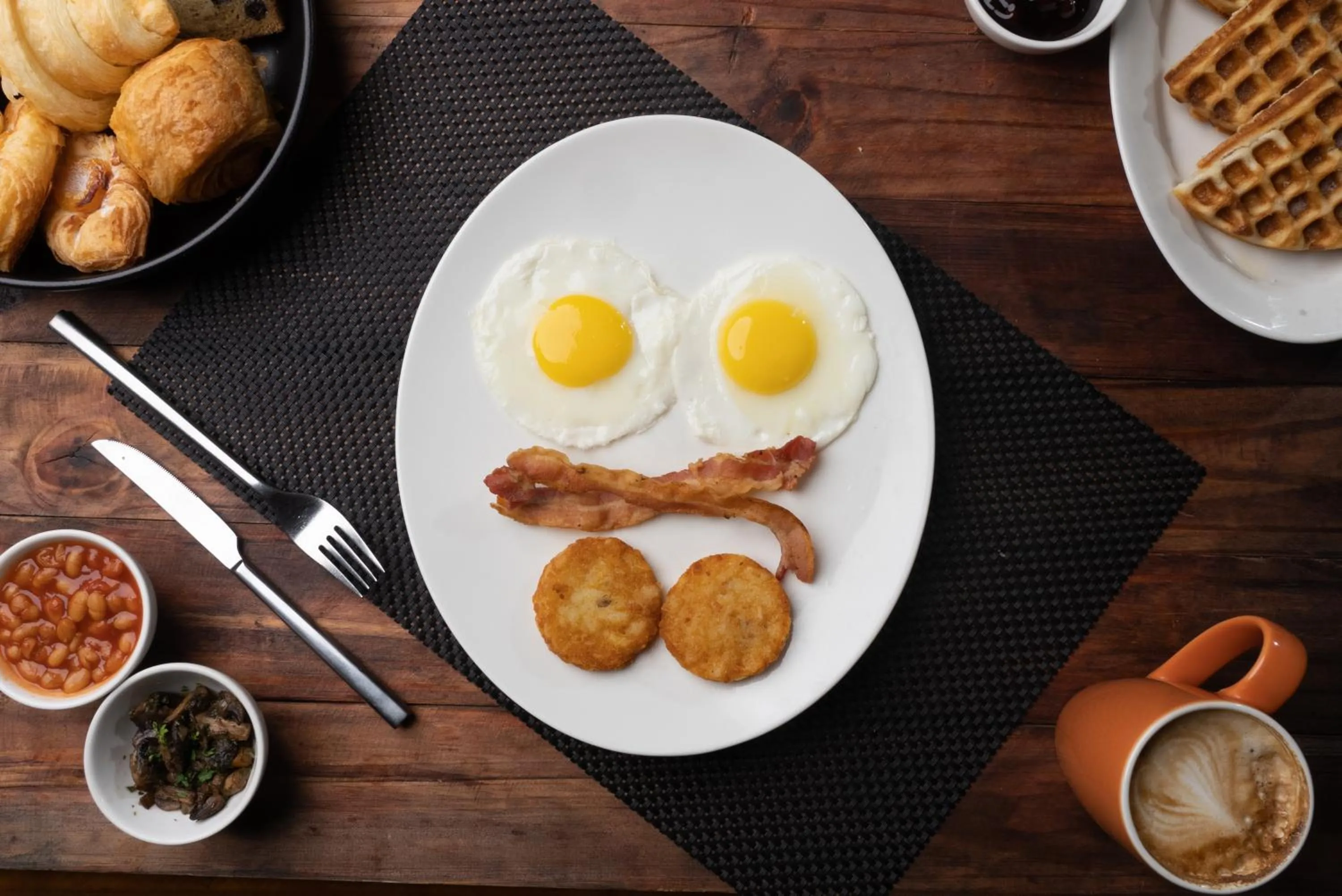 Breakfast in Bengaluru Marriott Hotel Whitefield