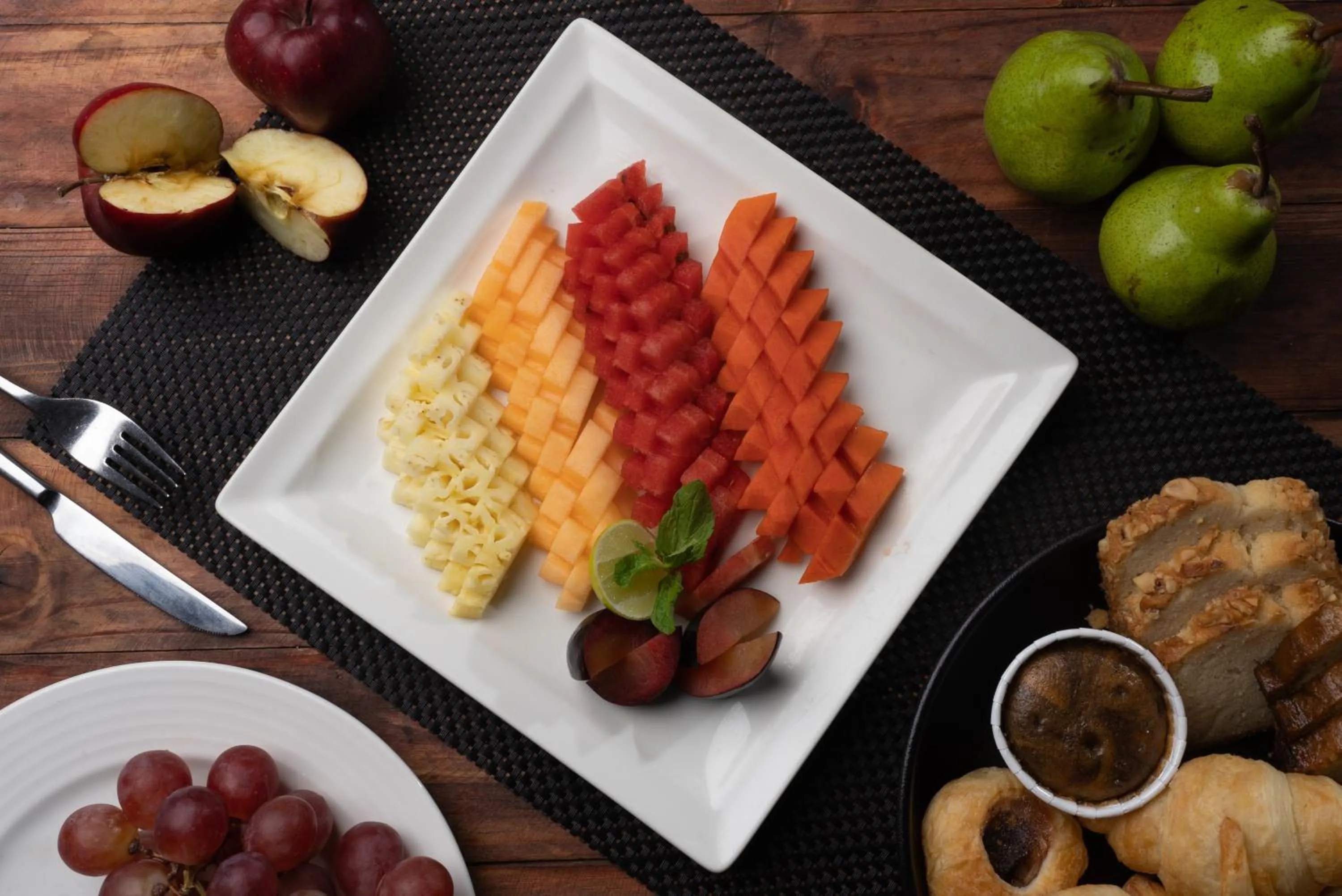 Breakfast in Bengaluru Marriott Hotel Whitefield