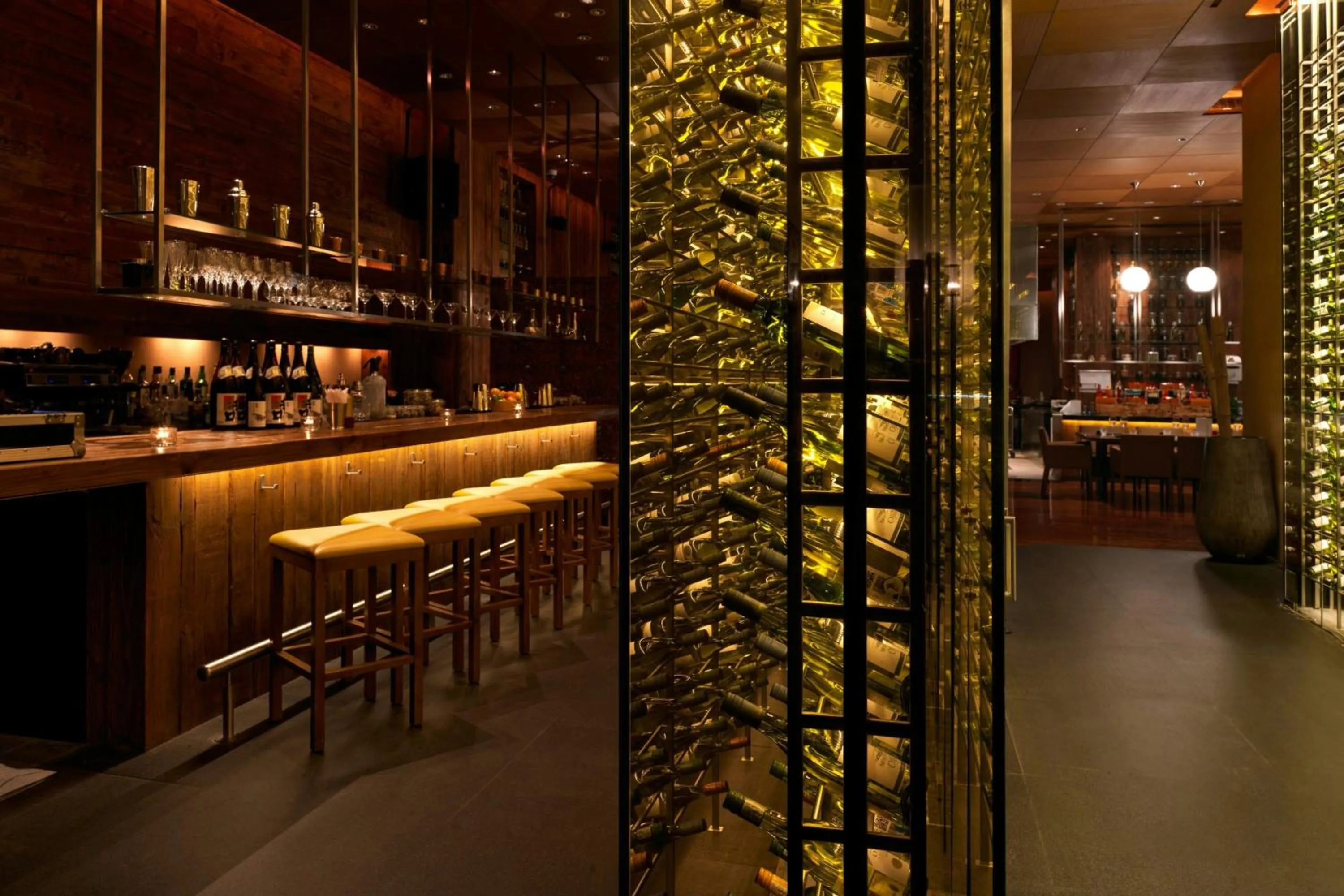 Lounge or bar in The Ritz-Carlton Abu Dhabi, Grand Canal