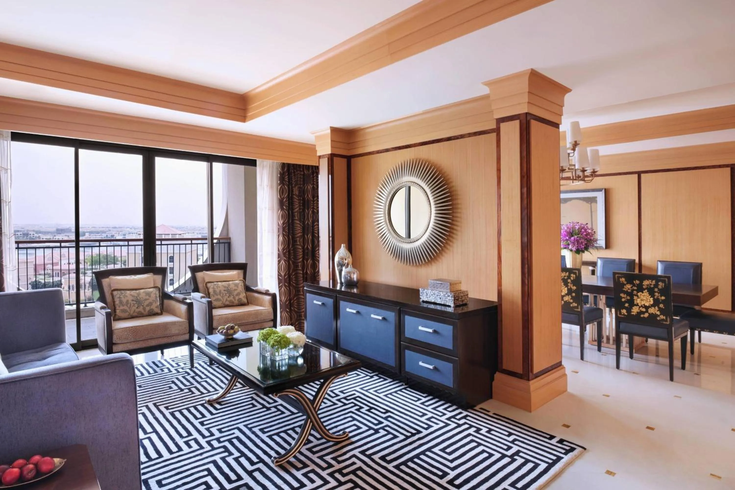 Living room in The Ritz-Carlton Abu Dhabi, Grand Canal